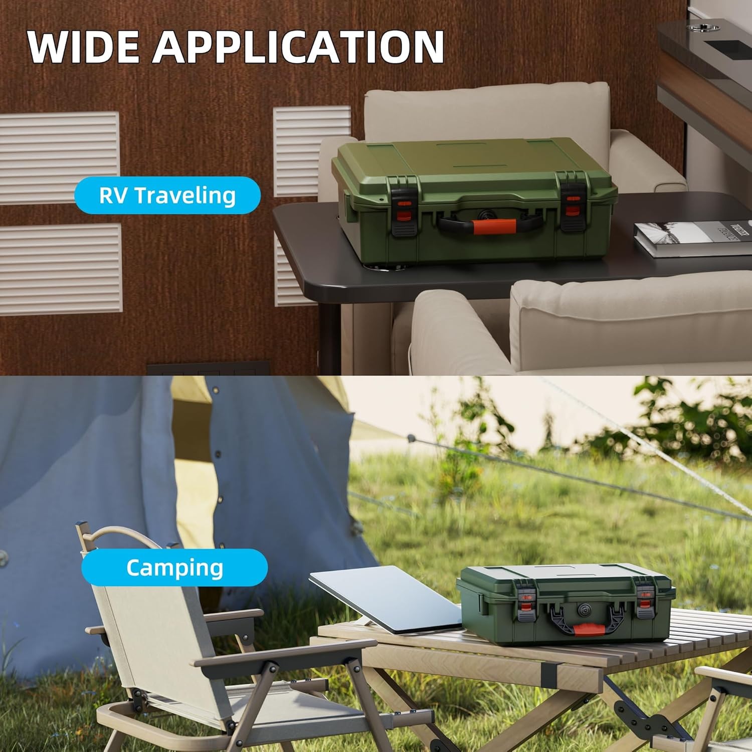 Starlink Mini Case Hard Shell Travel Bag for Starlink Mini Green Waterproof NEW