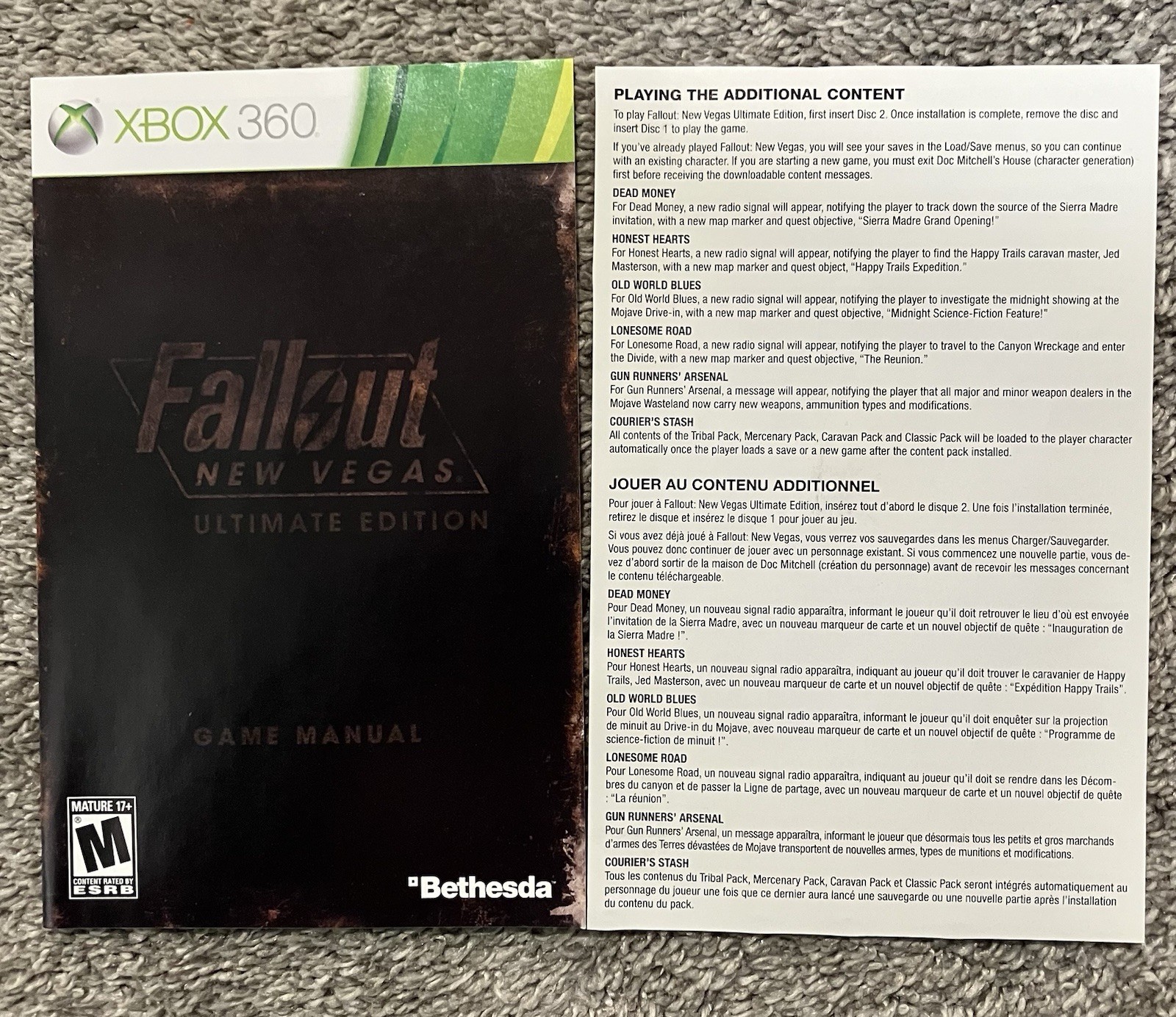 Fallout: New Vegas – Ultimate Edition (Xbox 360, 2012) Complete Next Day Ship