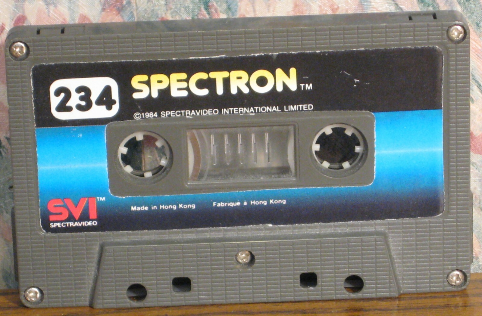 Spectravideo SVI318 / SVI328 #234 MSX Video Game Cassette Spectron 1984 Vintage
