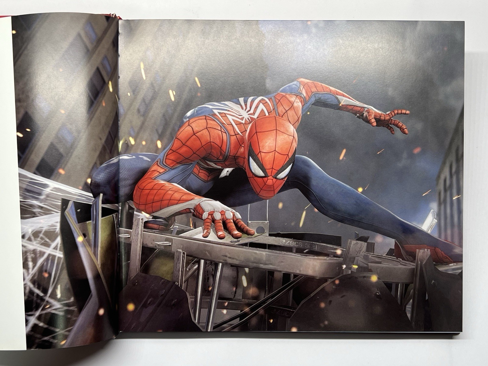 Signed Marvels Spider-Man PlayStation Art Book
