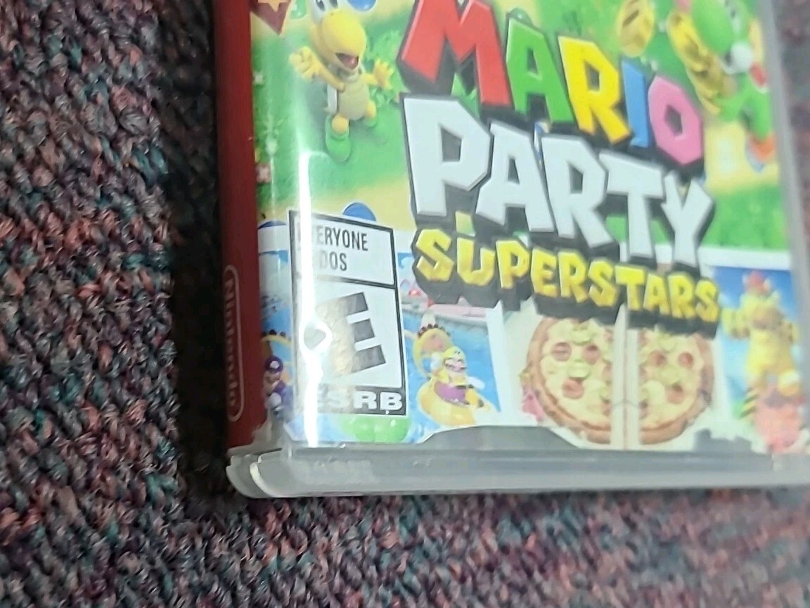 Mario Party Superstars (Nintendo Switch) Case (No Game!) Ships Immediately!