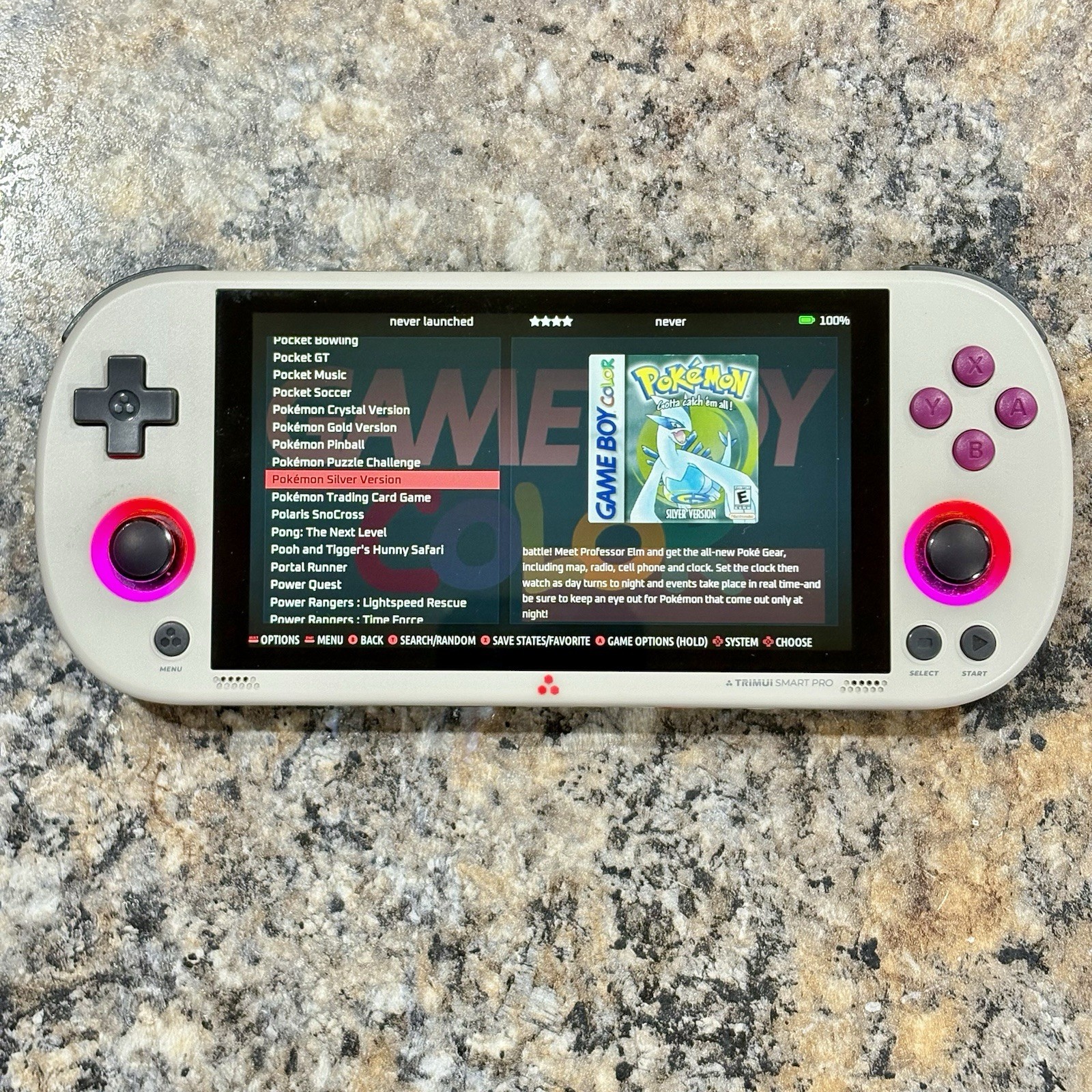 Trimui Smart Pro, Retro Gaming Handheld, New 64GB Card, Loaded Ready To Play