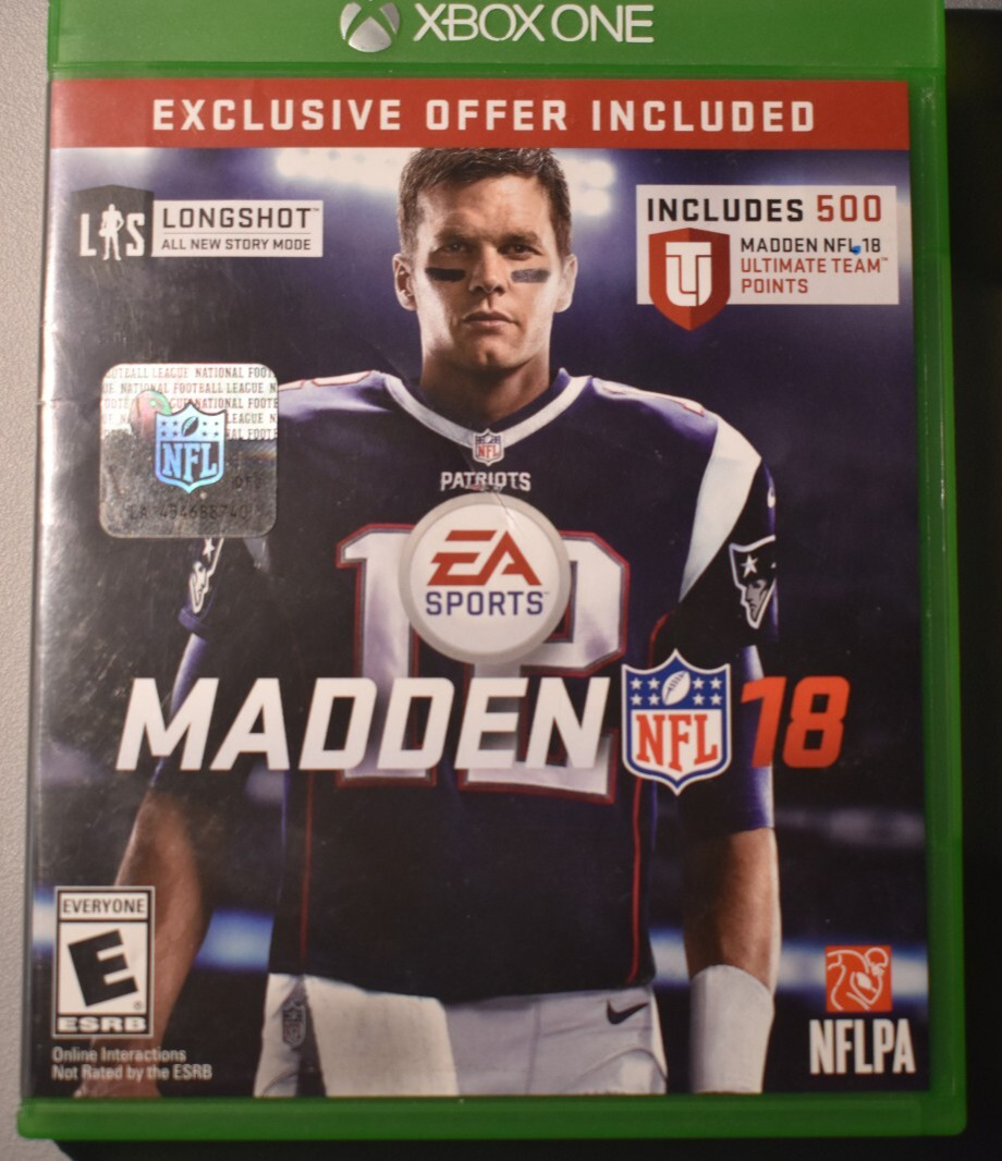 Madden NFL 18 (Microsoft Xbox One, 2017)