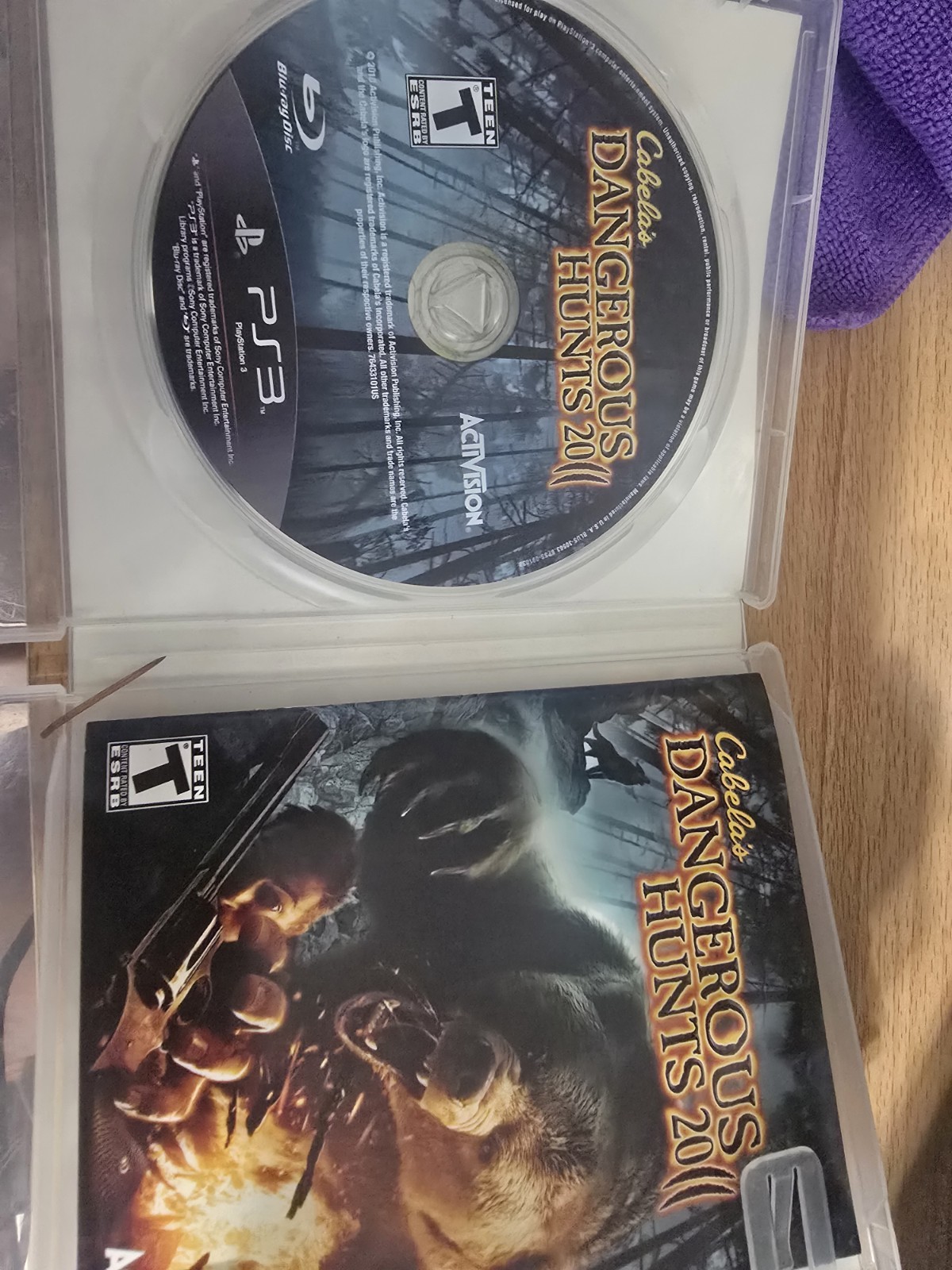Cabela’s Dangerous Hunts 2011 PS3 PlayStation 3 Game, Case & Manual