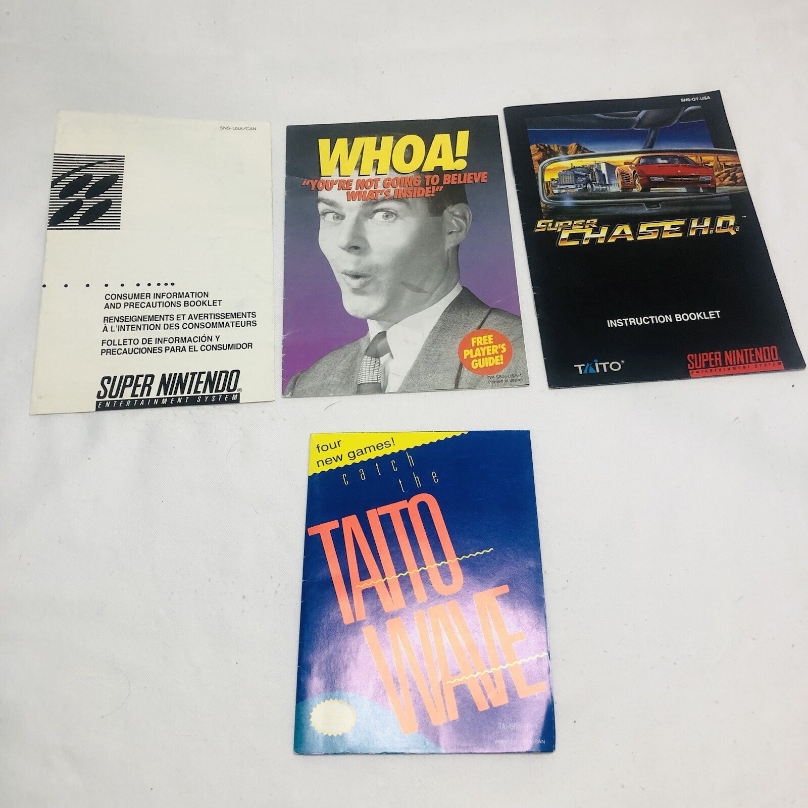 Super Chase HQ H.Q. Nintendo SNES Complete CIB Rare Cart Box + Manuals