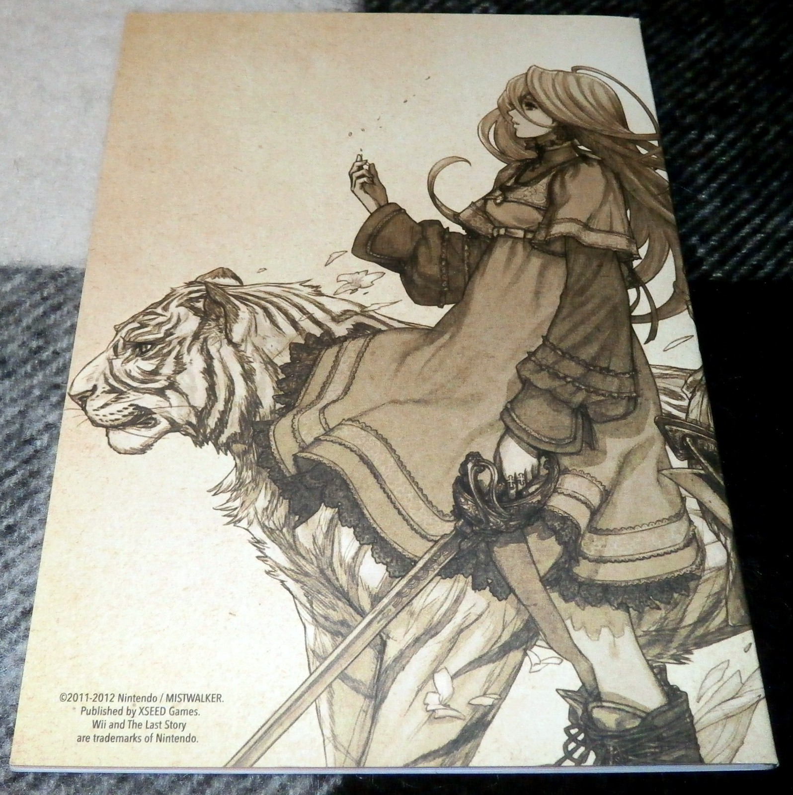 The Last Story Art Gallery Book | RARE Limited Edition Nintendo Wii Merch