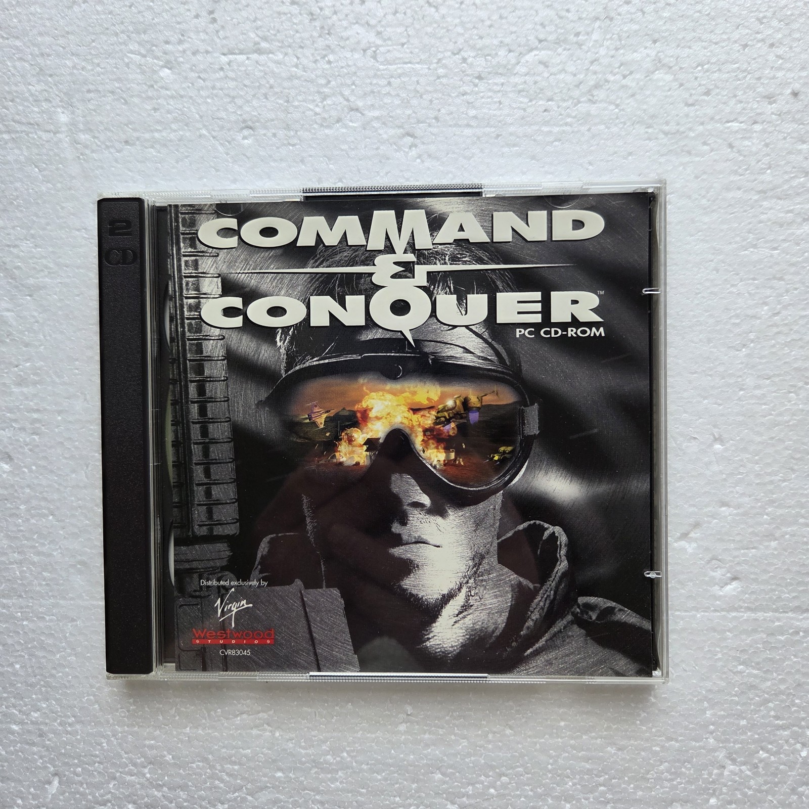 Command & Conquer PC Game Big Box Vintage Floppy Disk Included Mint Disks