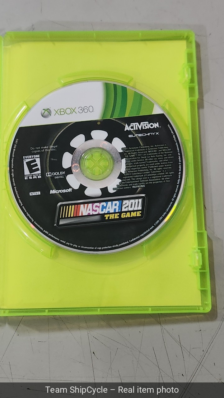 NASCAR 2011 The Game 2011 Microsoft Xbox 360 CIB Activision G2U