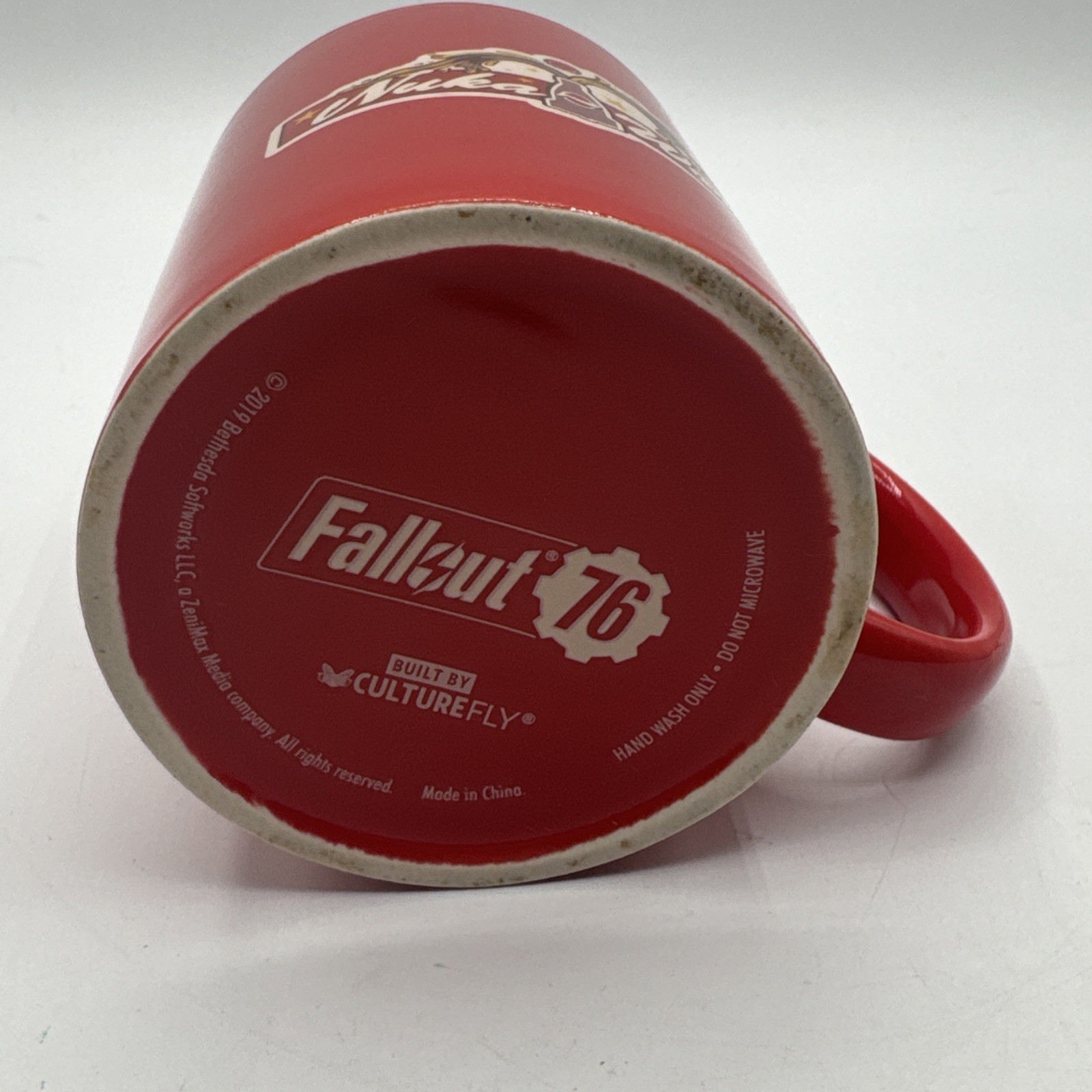 Nuka World Fallout 76 Cermaic Coffee Cup Mug Red Culture Fly 2019