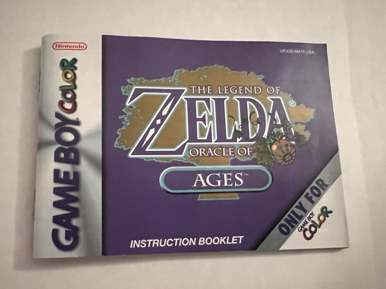 Zelda: Oracle of Ages GBC NTSC-U/C Manual Included CIB Complete