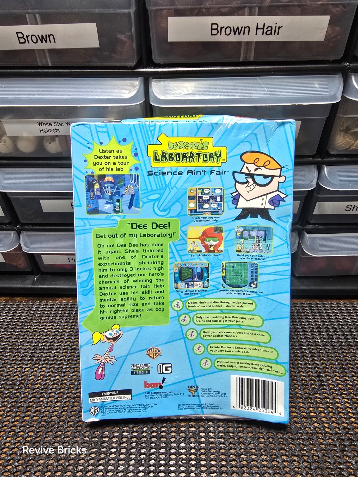 Dexters Laboratory Science Aint Fair Cartoon Network Interactive PC Game CD-ROM