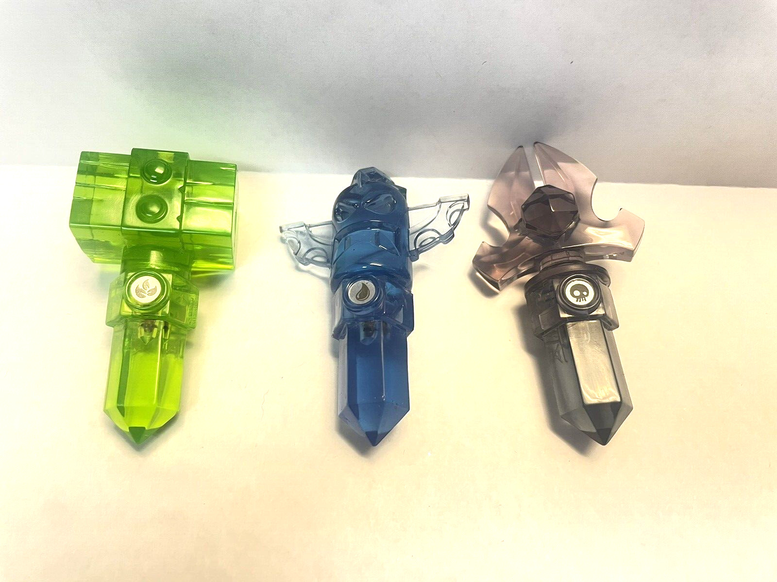 Water Tiki, Element Hammer Crystal, Undead Axe Trap Skylanders