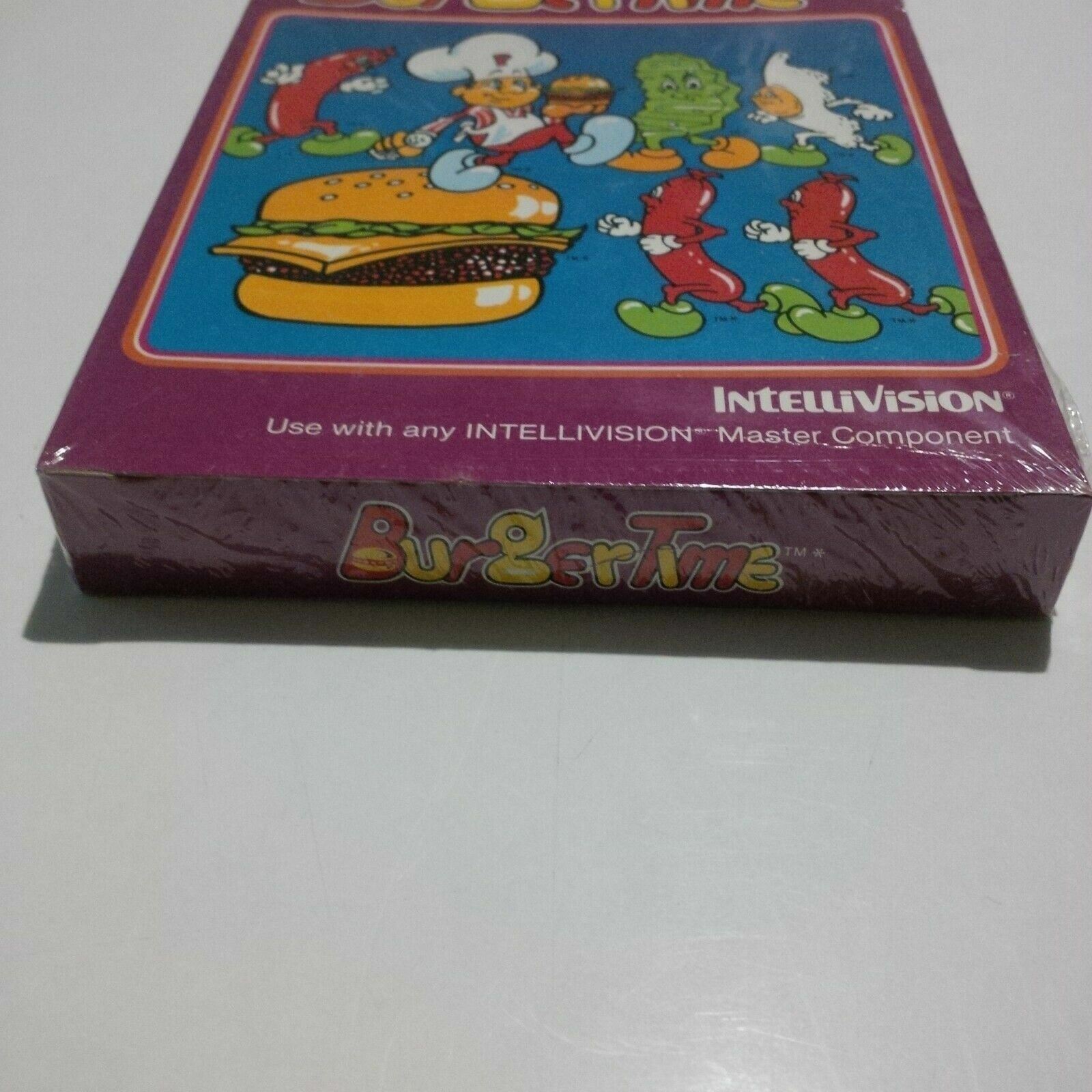 Intellivision BurguerTime New Old Stock Sealed Data East Usa 1983 Singapore