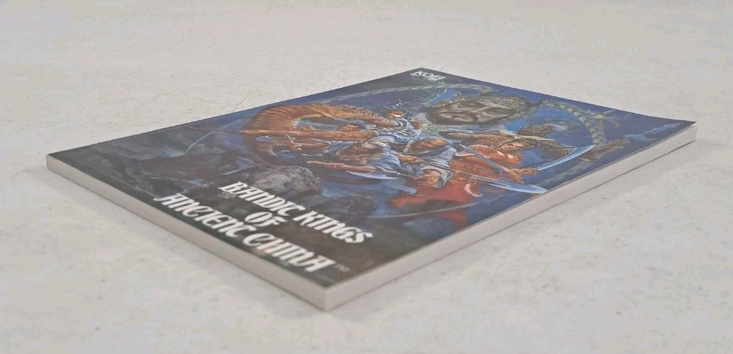 1989 Software Manual-KOEI- Bandit Kings of Ancient China-NO DISK-Amiga