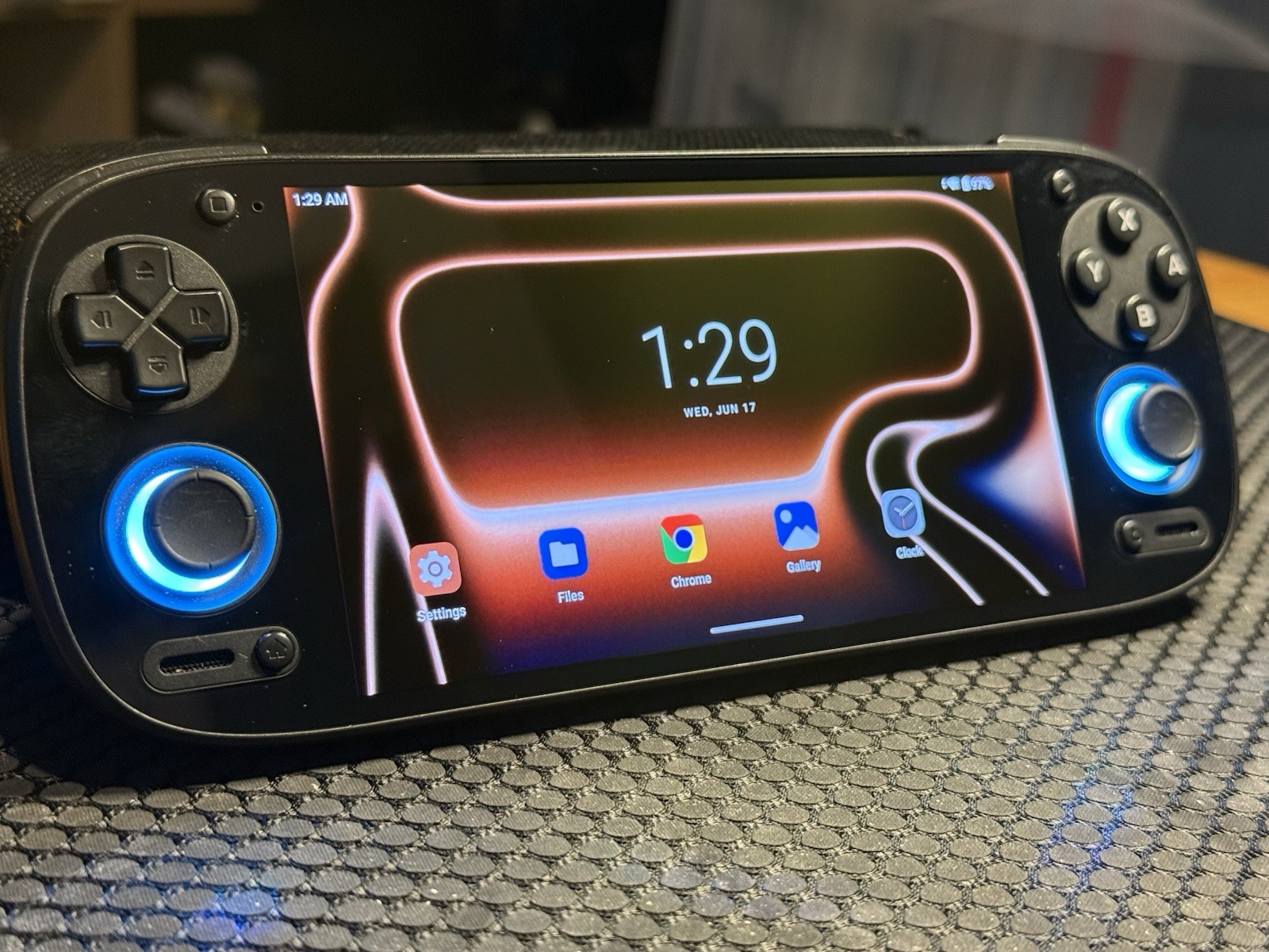 Retroid Pocket 5 Handheld Game Console 8gb/128gb, 5.5″ OLED Touchscreen, Black
