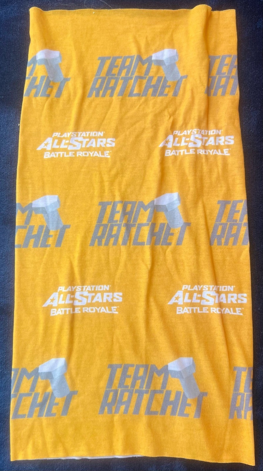 PlayStation All-Stars Battle Royale Team Ratchet & Clank OFFICIAL Neck Buff PS3
