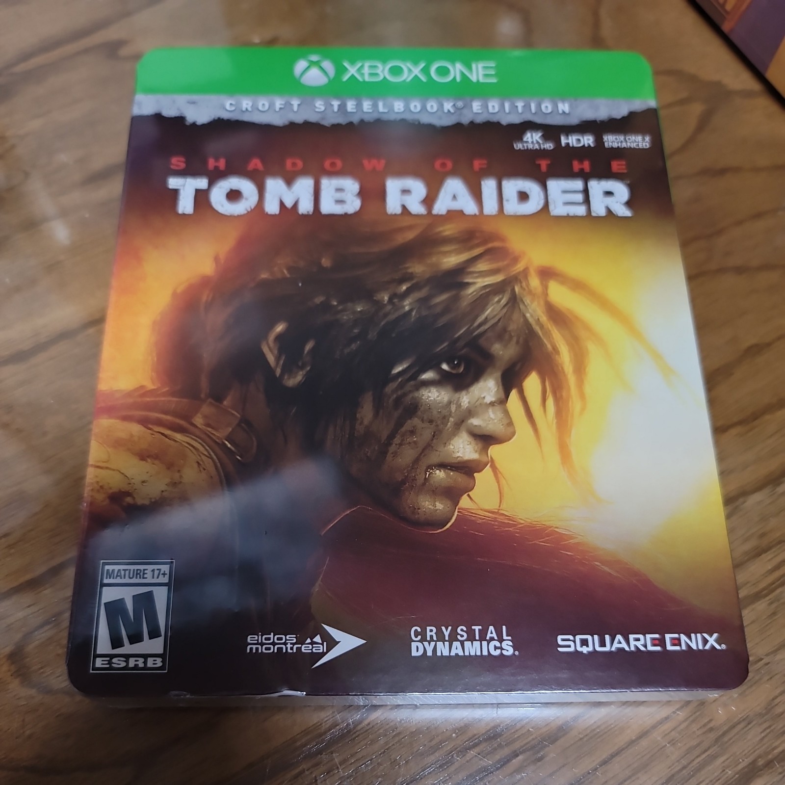 BRAND NEW Shadow Of The Tomb Raider SteelBook Edition Microsoft Xbox One SEALED