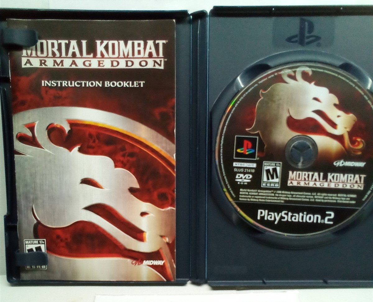 Mortal Kombat: Armageddon (PlayStation 2, 2006) Complete Tested Working