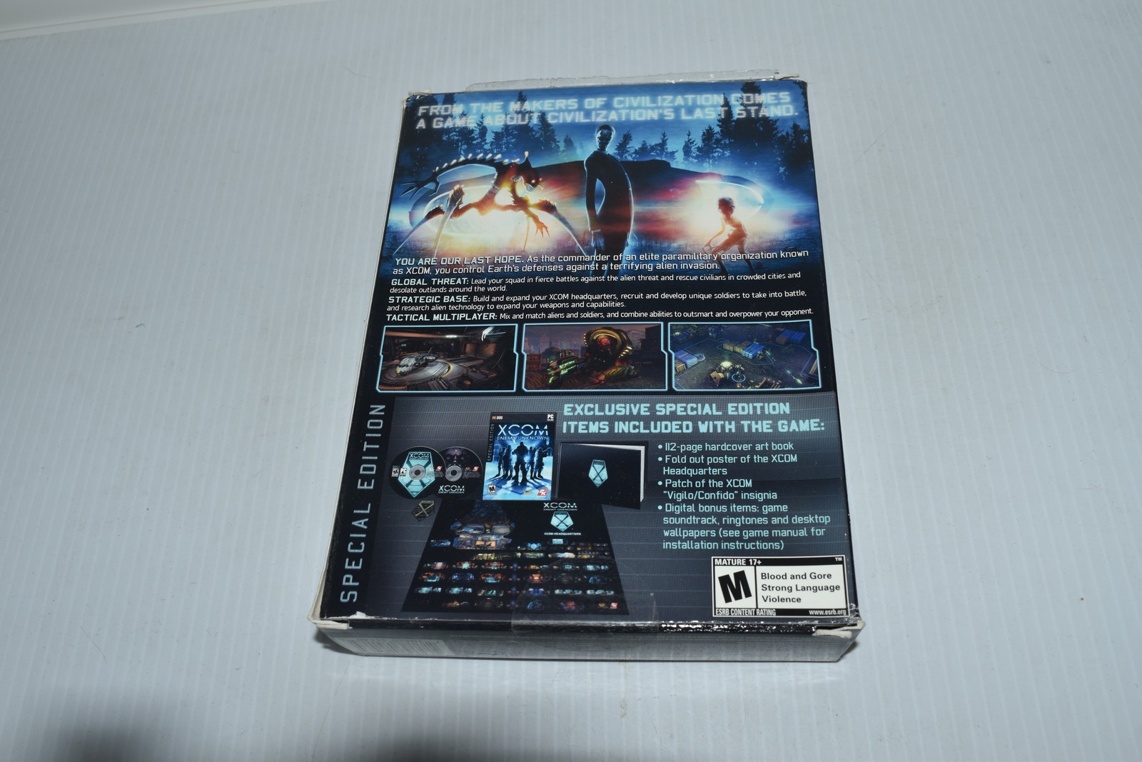 XCOM: Enemy Unknown Special Edition (PC, 2012) Complete in Box (RPB383)