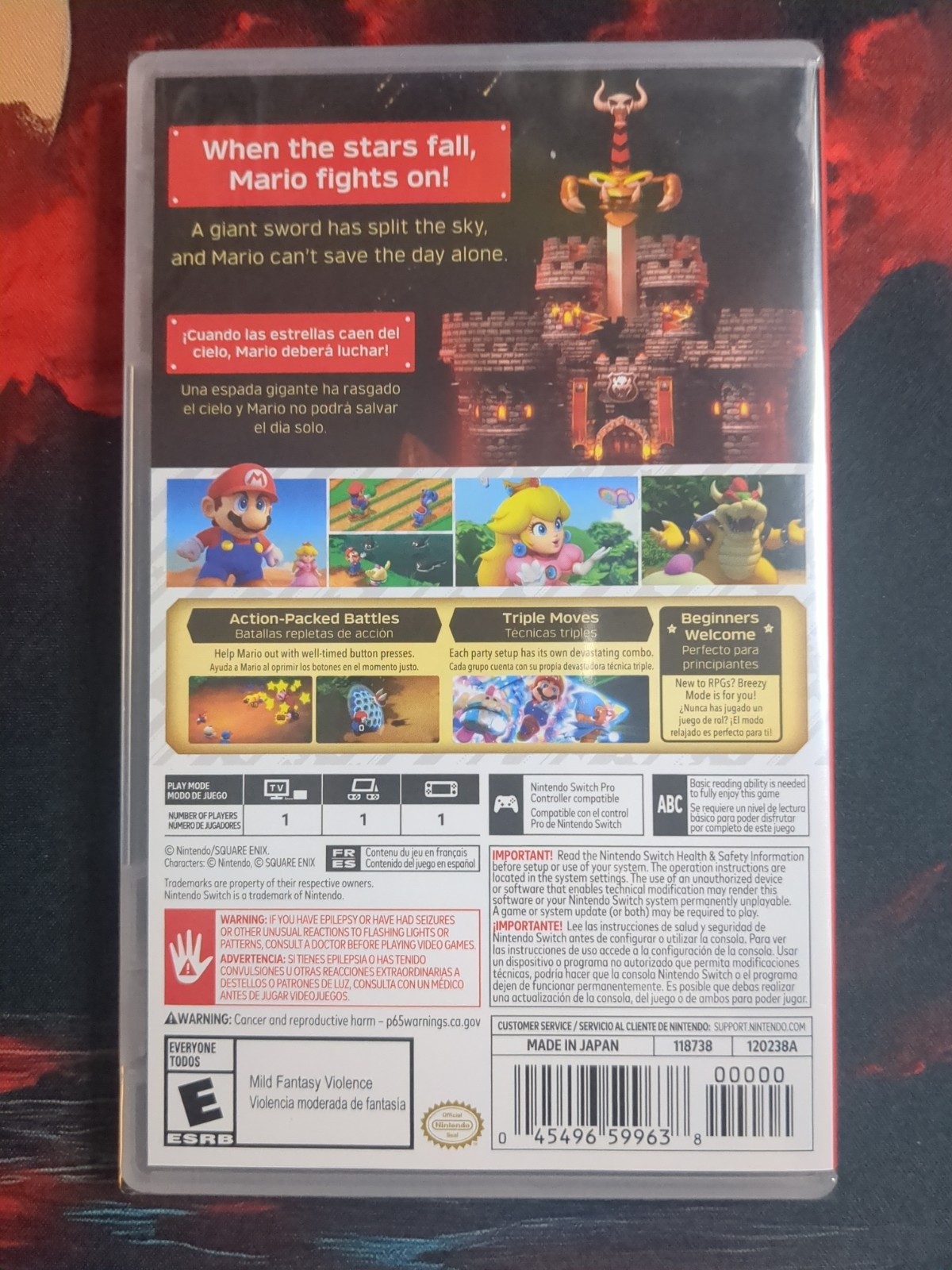 Super Mario Bros RPG – Nintendo Switch BRAND NEW SEALED