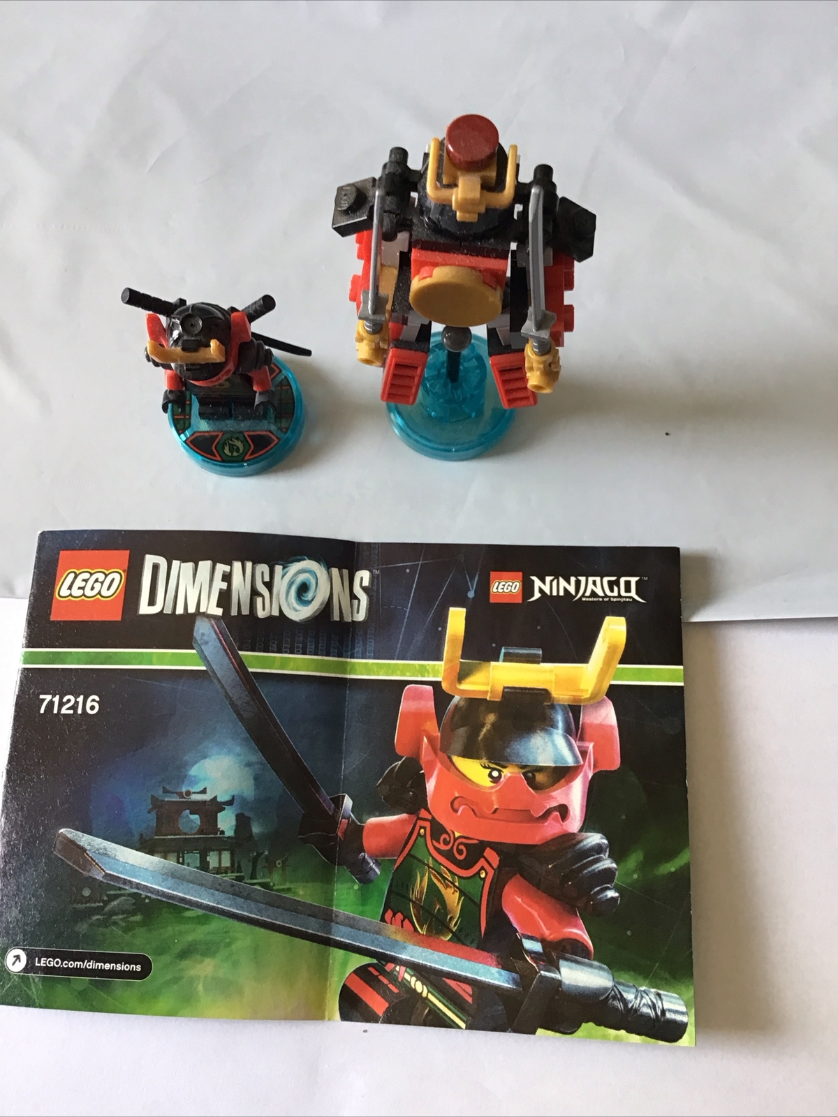 LEGO (71216) DIMENSIONS: Ninjago NYA Samurai X Fun Pack tags tested and working