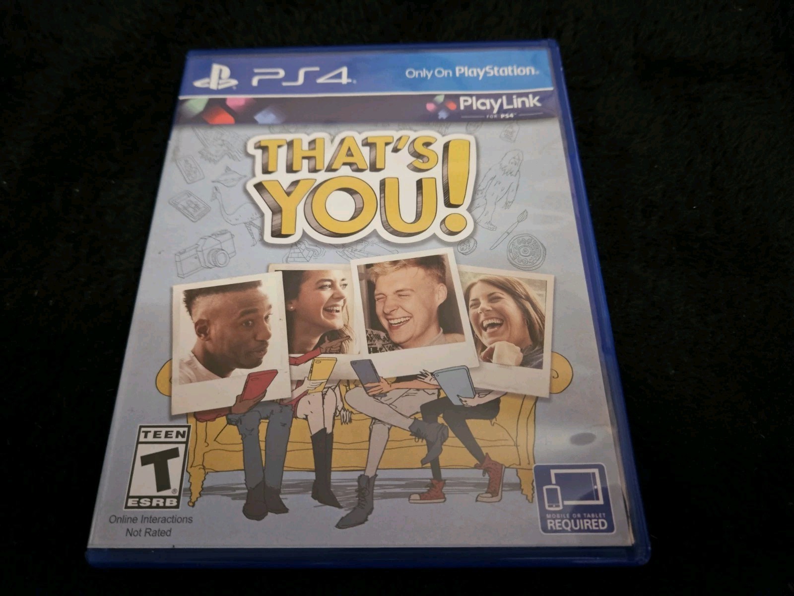 That’s You (PS4) PEGI 12+ Board Game – No Scratches NM – Tested Works