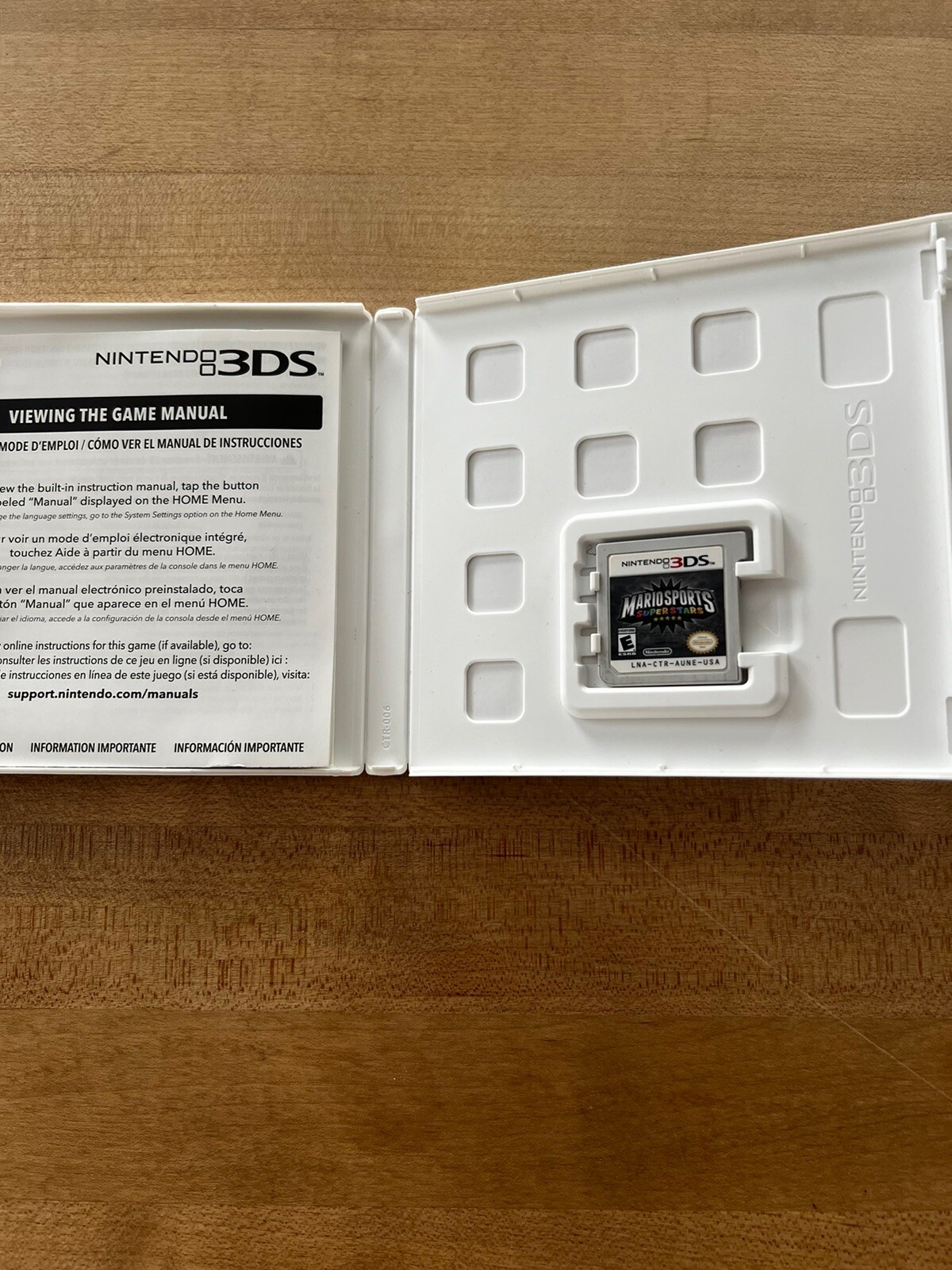 Mario Sports Superstars (Nintendo 3DS) Authentic Tested
