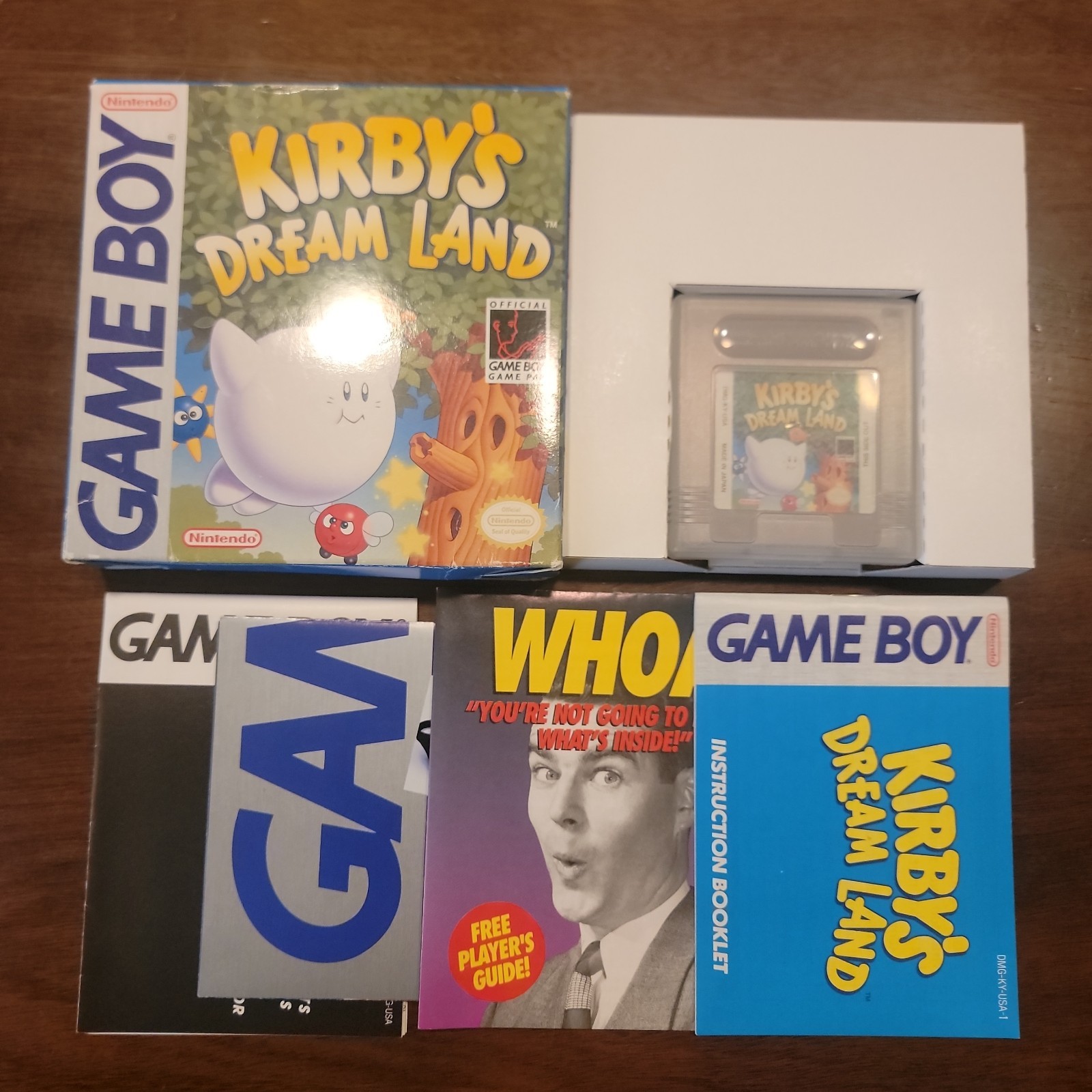Kirby’s Dream Land (Nintendo Game Boy Gameboy) Complete CIB – Tested – Authentic