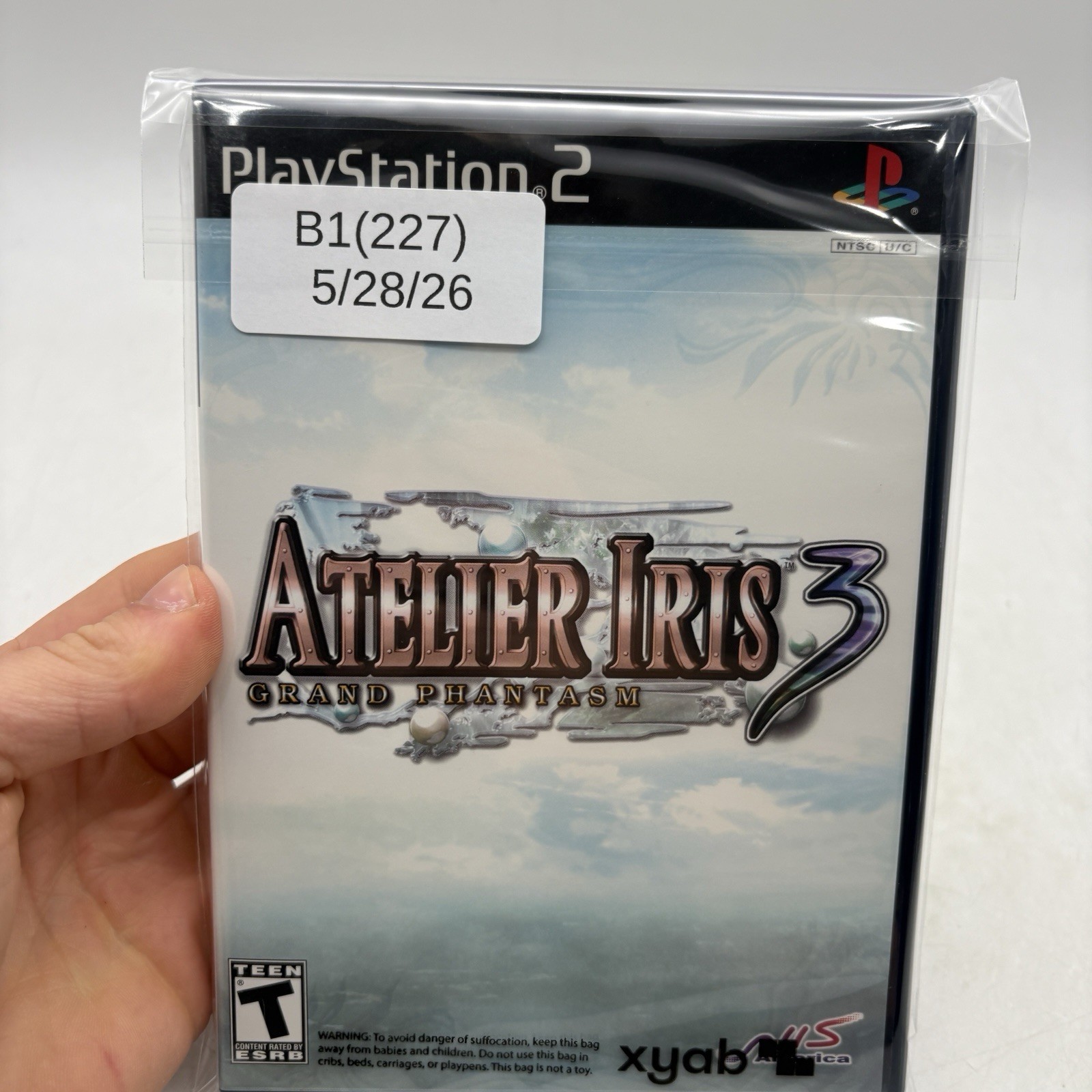 Atelier Iris 3: Grand Phantasm Sony PlayStation 2 PS2 Complete w/ Manual CIB