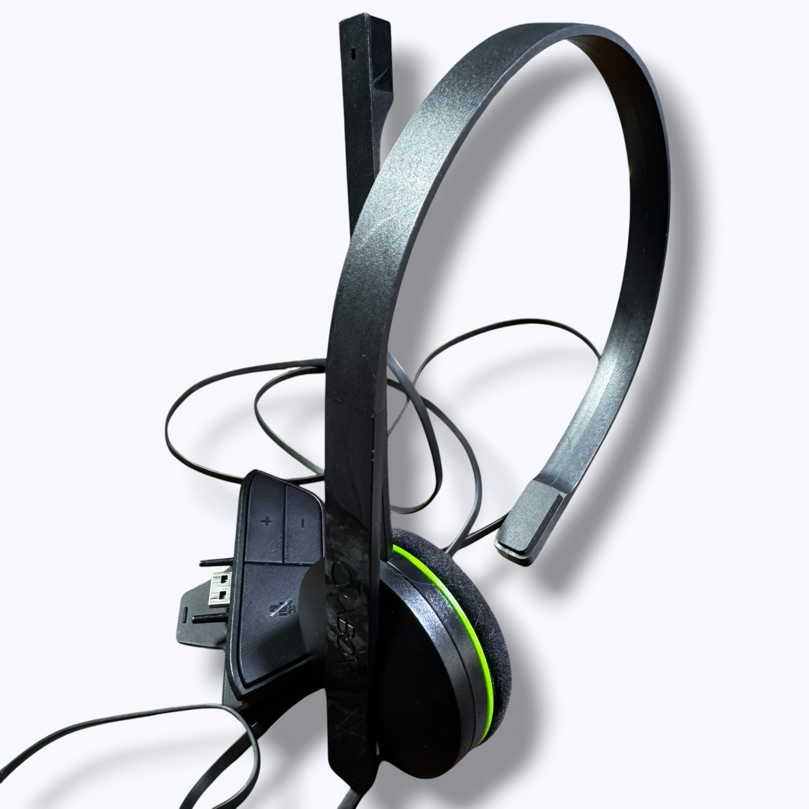 Microsoft S5V-00014 Black Headband Chat Headset for Xbox One Tested Works