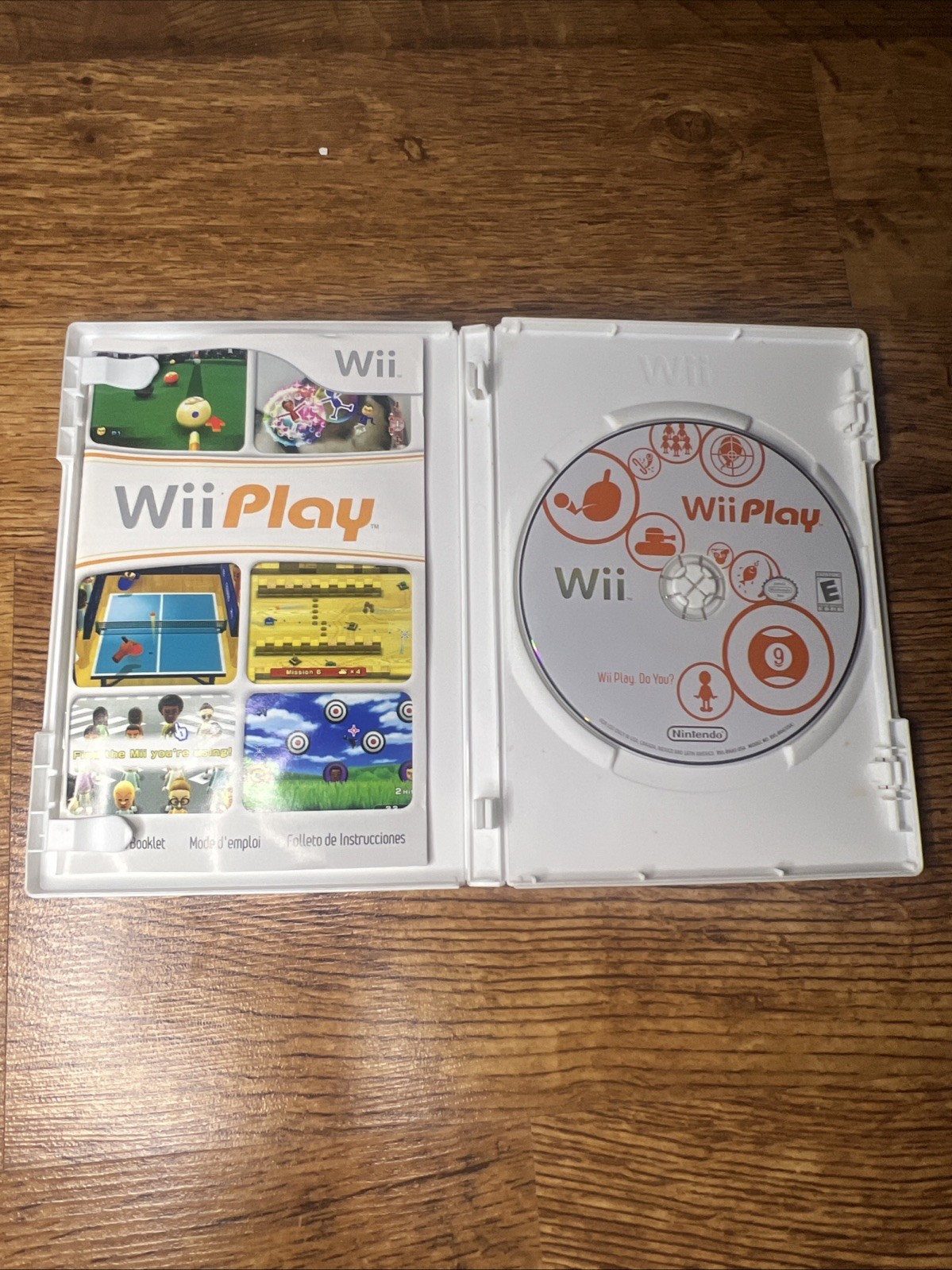 Wii Play(Nintendo Wii, 2007) Complete With Manual Tested & Working GC