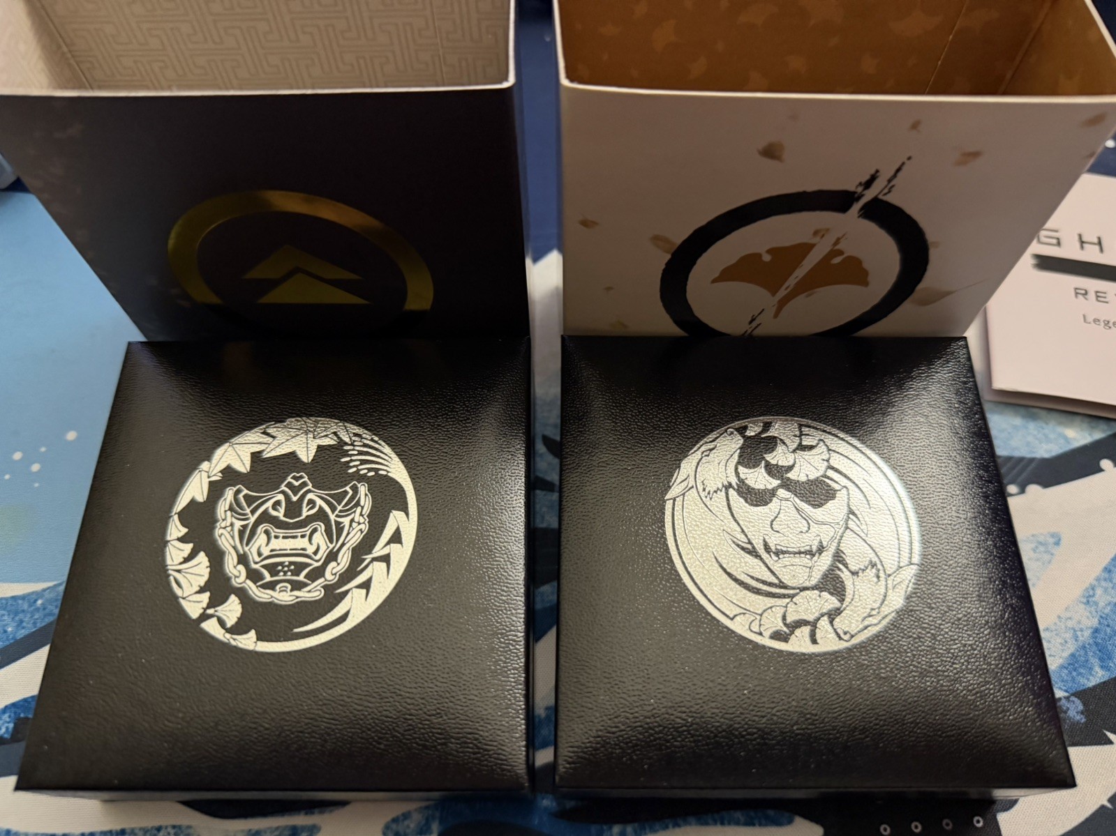Ghost of Tsushima / Yotei – Living Legend Platinum Trophy Pins – Limited Edition