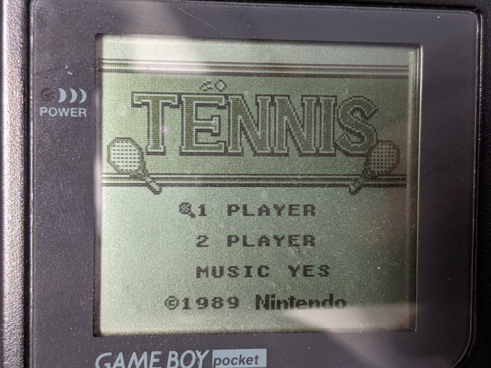 Tennis Chinese Variant DMG-106 CHN Nintendo Gameboy China