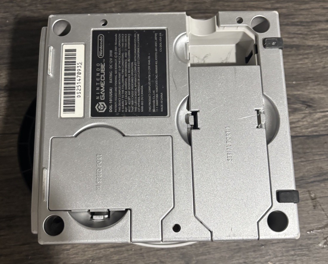 Nintendo GameCube Platinum Silver DOL-001 (USA) | Console Only | Tested Working