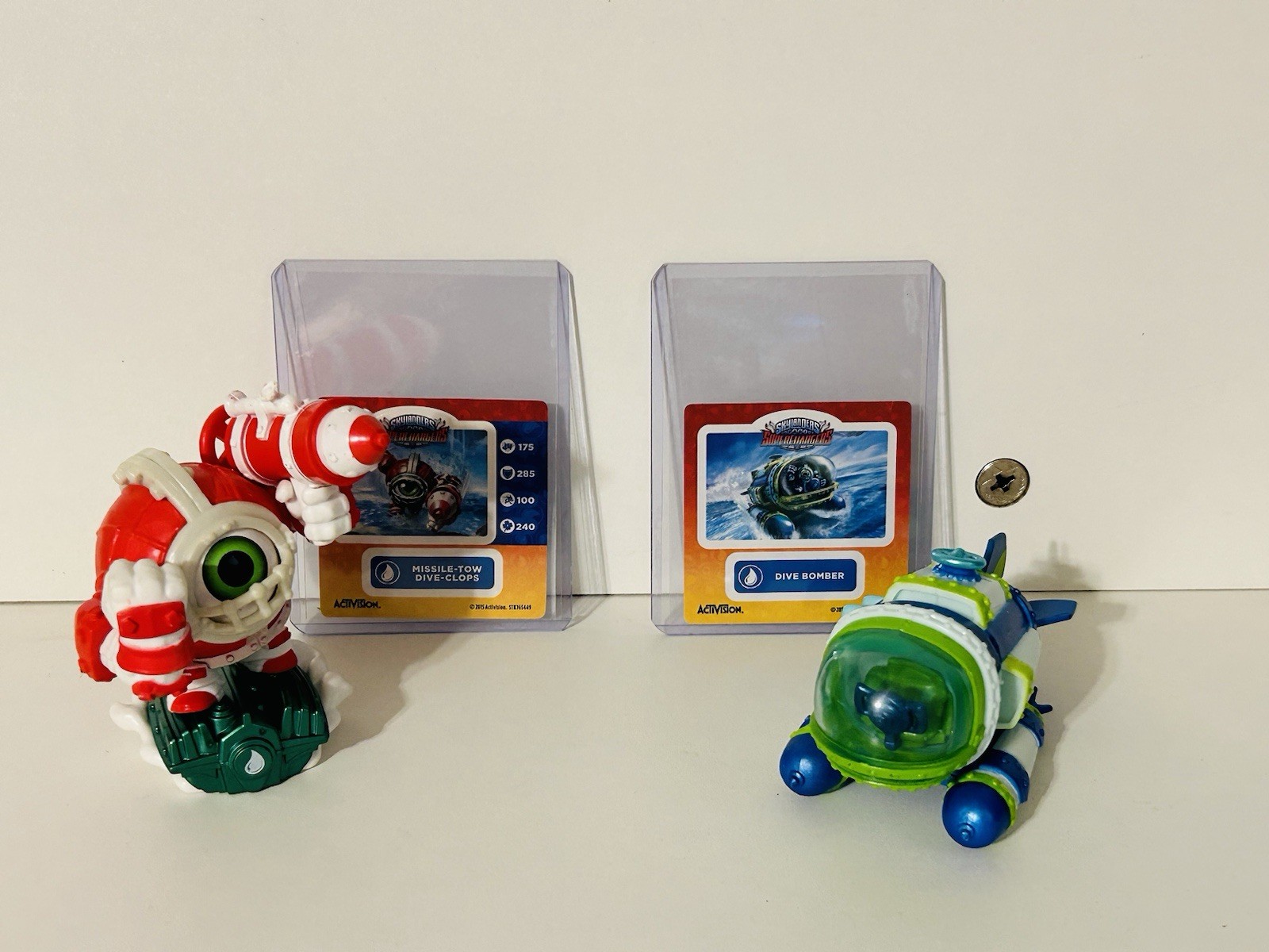 Skylanders Superchargers Missile Tow Dive Clops And Dive Bomber