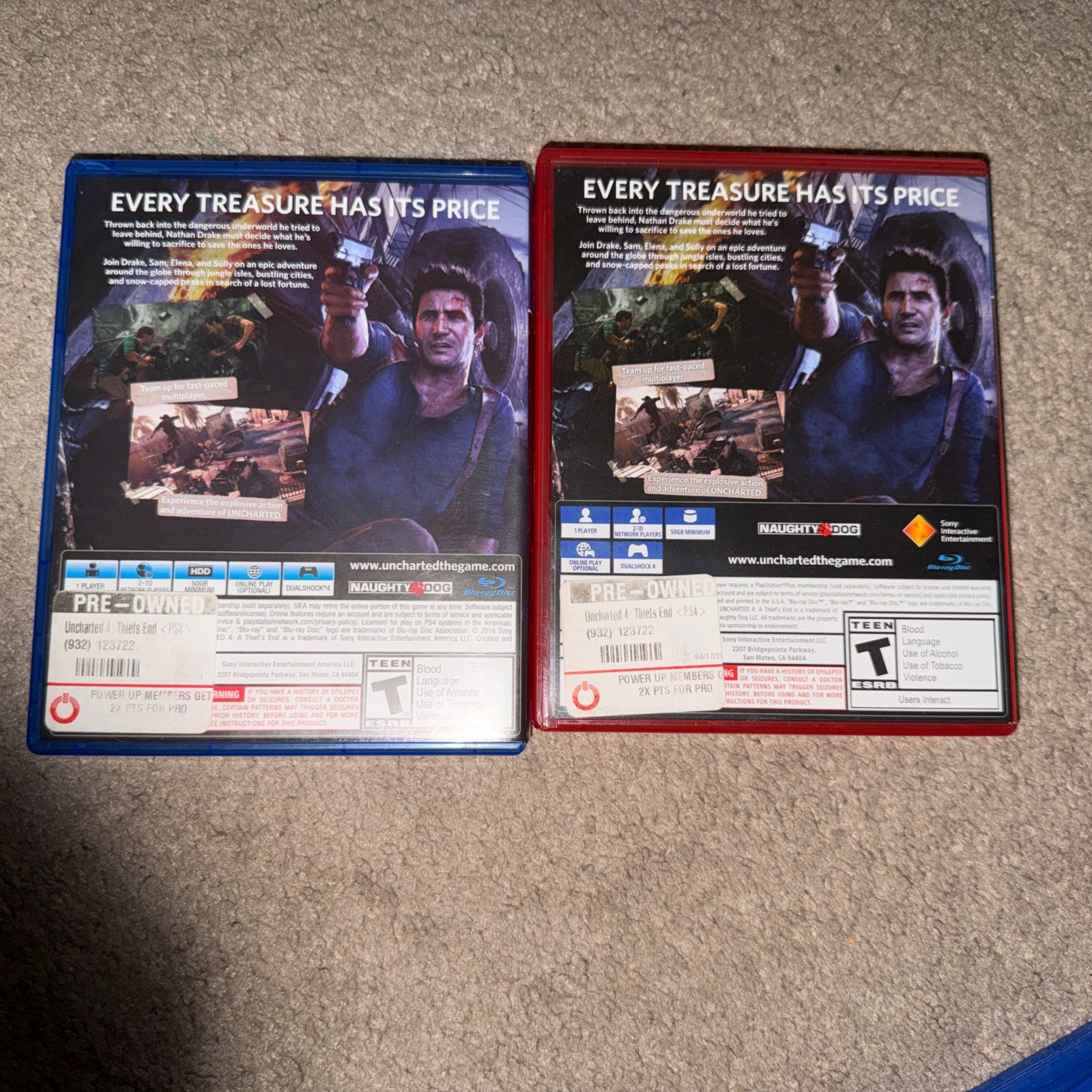 Uncharted 4: A Thief’s End — Both Versions