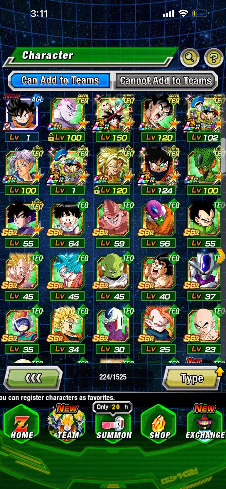 Dokkan Battle ios 15,000+ Stones + 5 LRS
