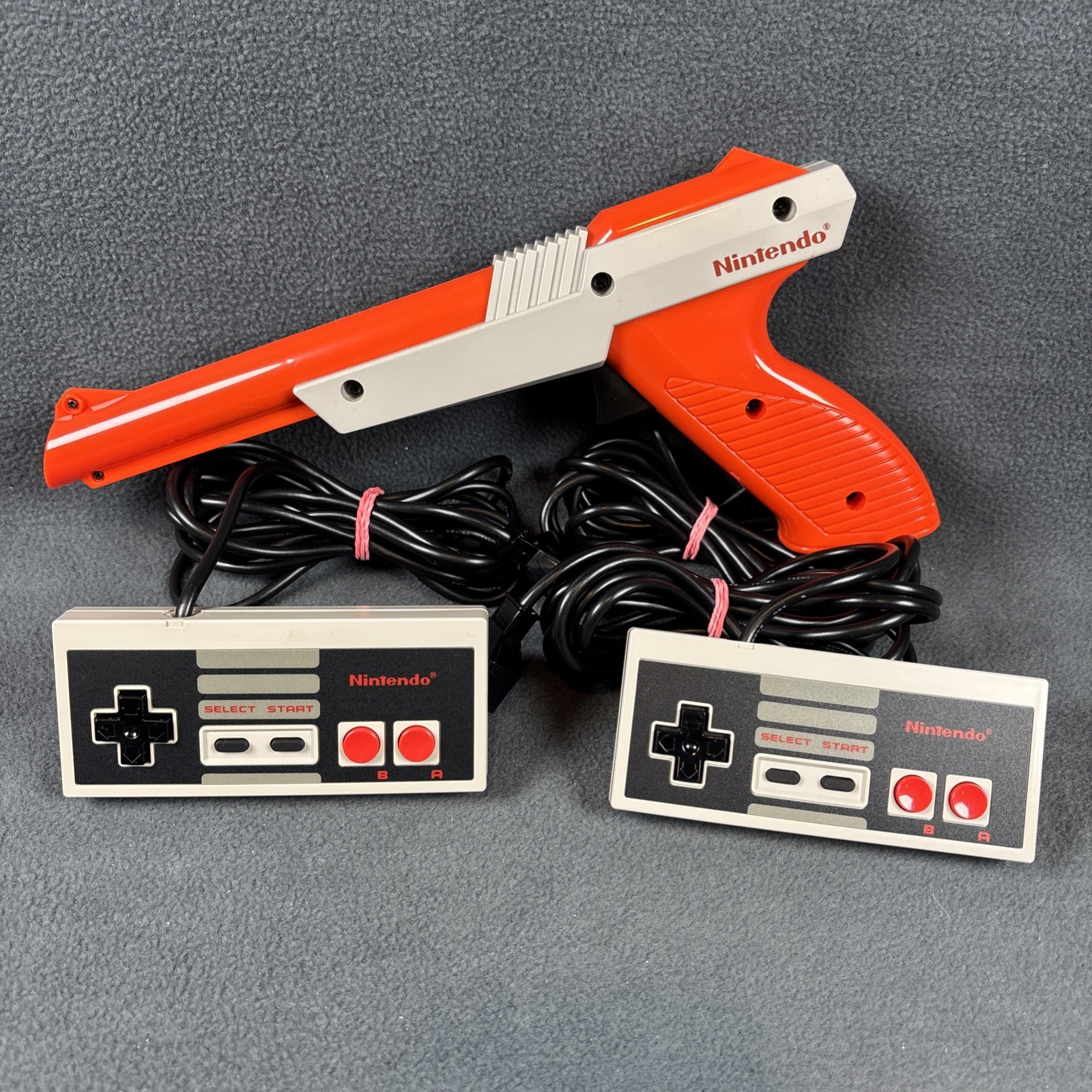 Nintendo NES Action Set Console – Blue Box Version – Complete In Box – Tested