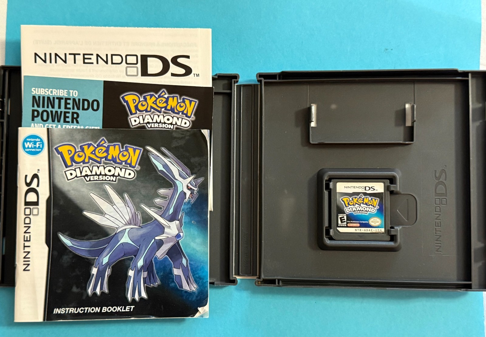 Pokémon: Diamond Version DS Co w/Original Case/Manual Tested (US Ver) Authentic
