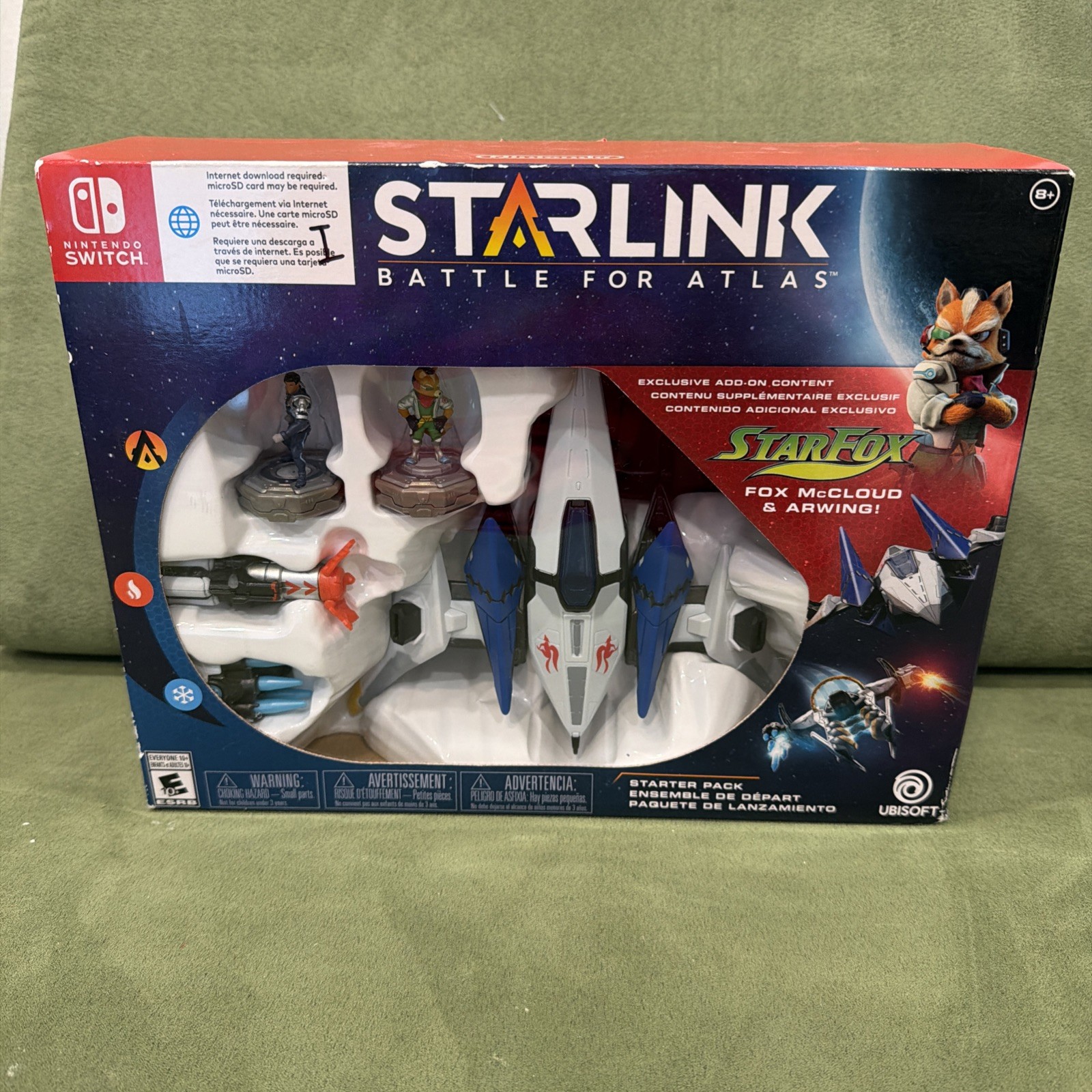 Starlink Battle for Atlas – StarFox Fox McCloud & Arwing Nintendo Switch NEW