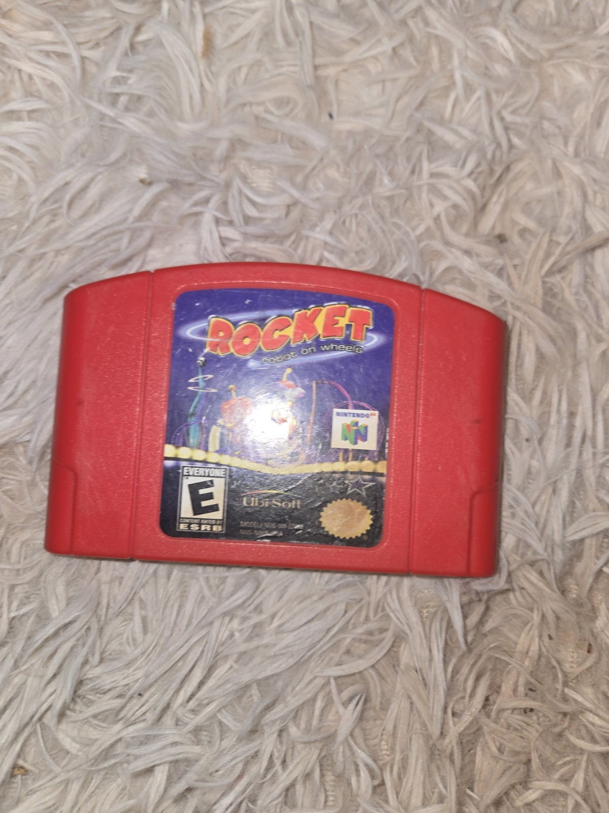 Rocket: Robot on Wheels (Nintendo 64, 1999) Loose Tested Works