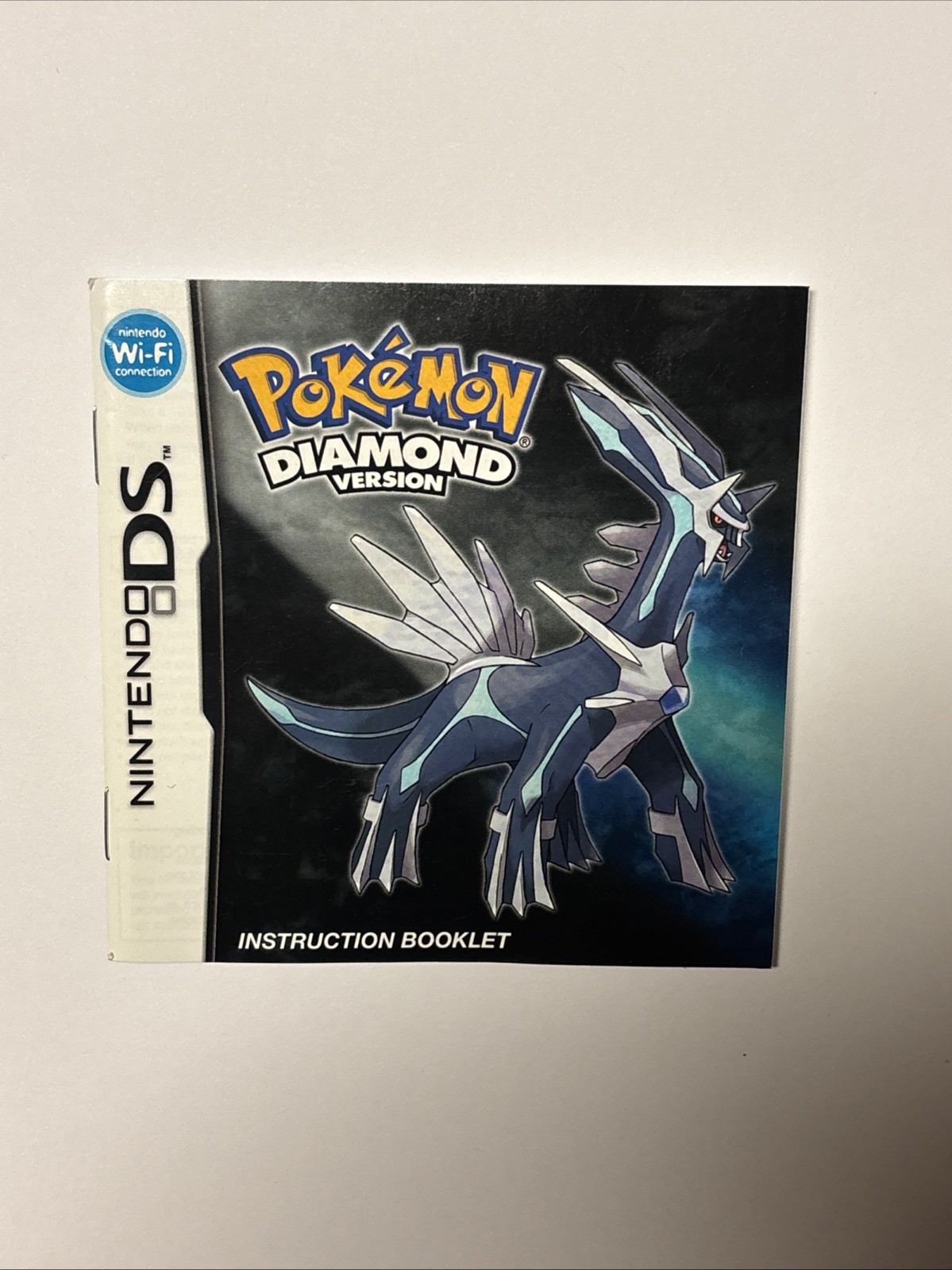 Nintendo Pokemon Diamond Version (Nintendo DS) Original English Manual only