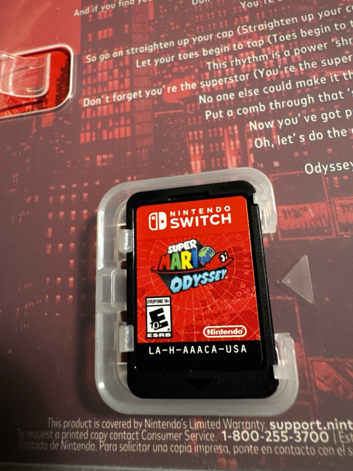 Nintendo Super Mario Odyssey Nintendo Switch CIB TESTED NTSC-U/C E10+ 2017