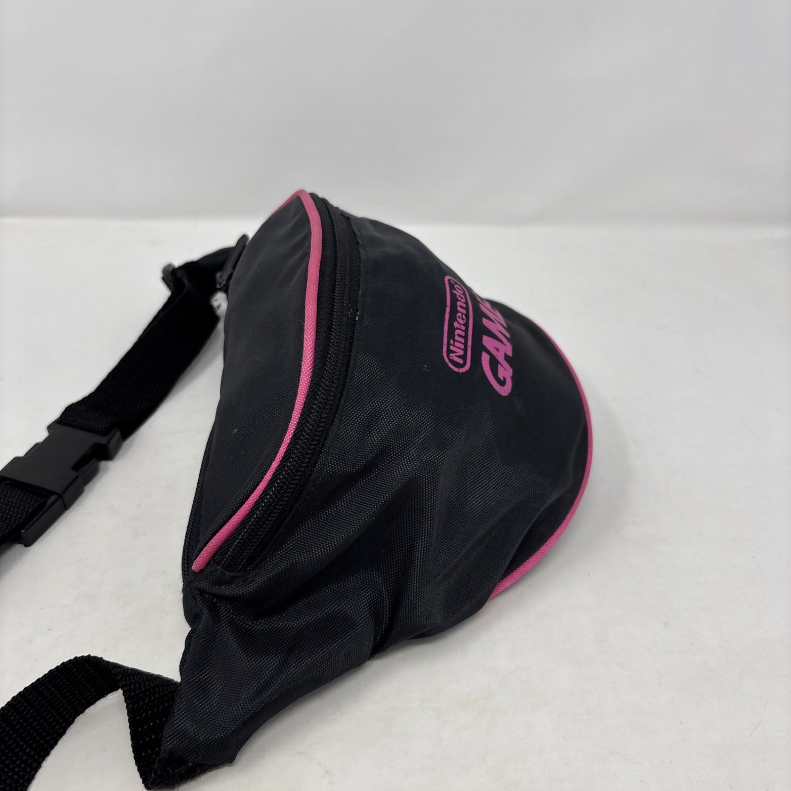 Nintendo Game Boy Fanny Pack Waist Bag Black Hot Pink Vintage 90s