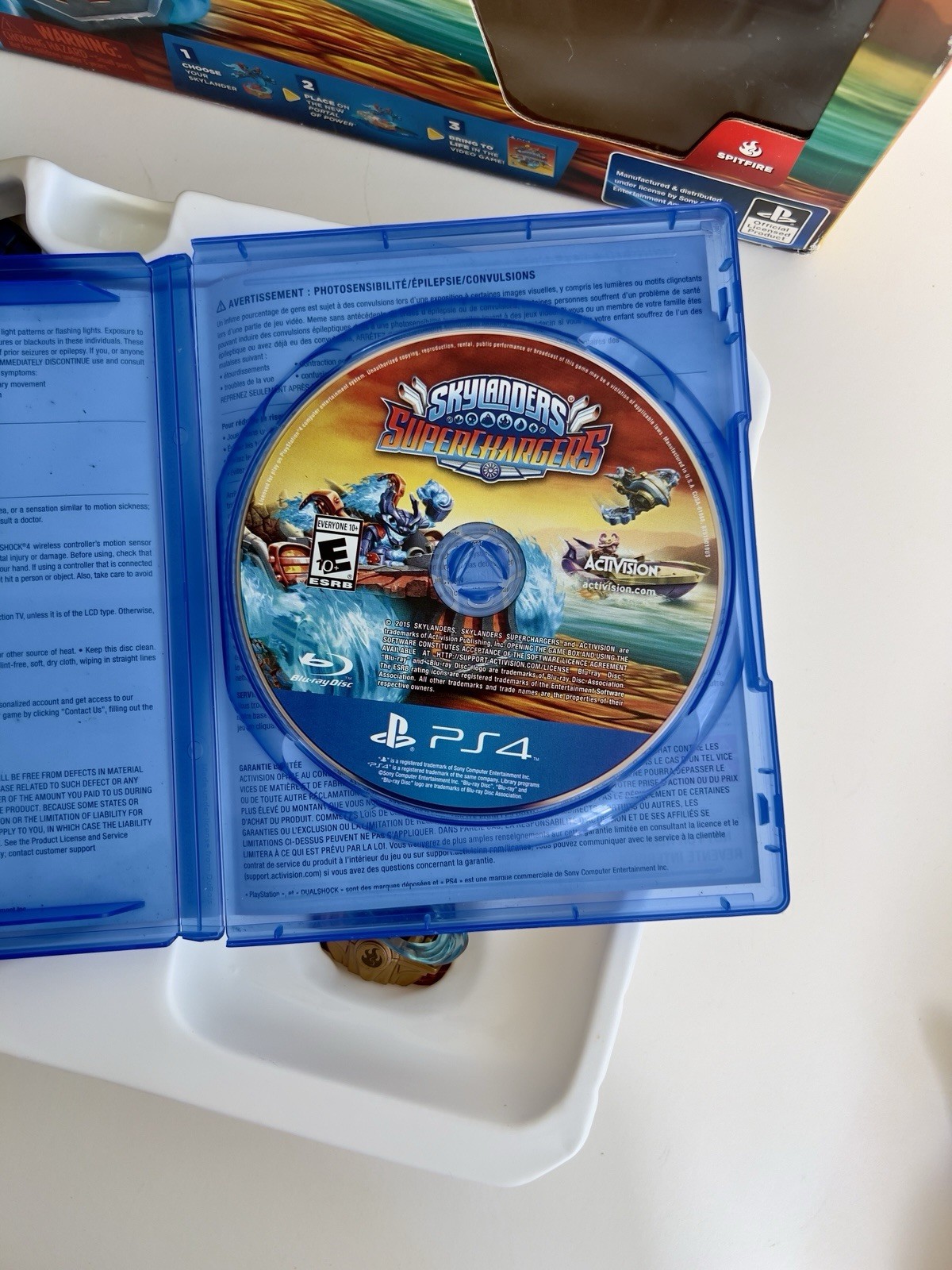 Skylanders SuperChargers Starter Pack PS4 PlayStation 4 – Open Box UNUSED MINT