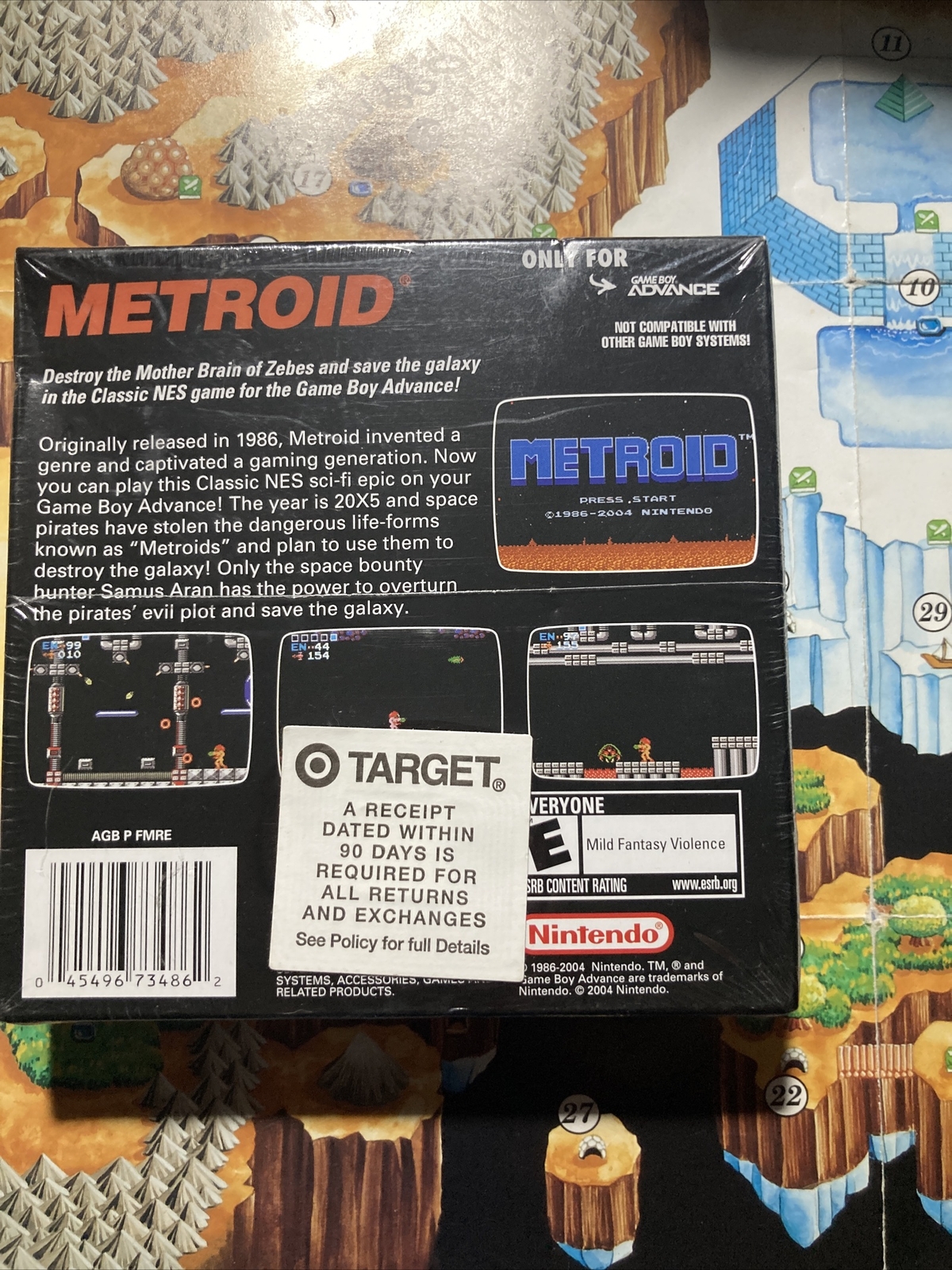 Metroid Classic NES Series (Nintendo Game Boy Advance, 2004)