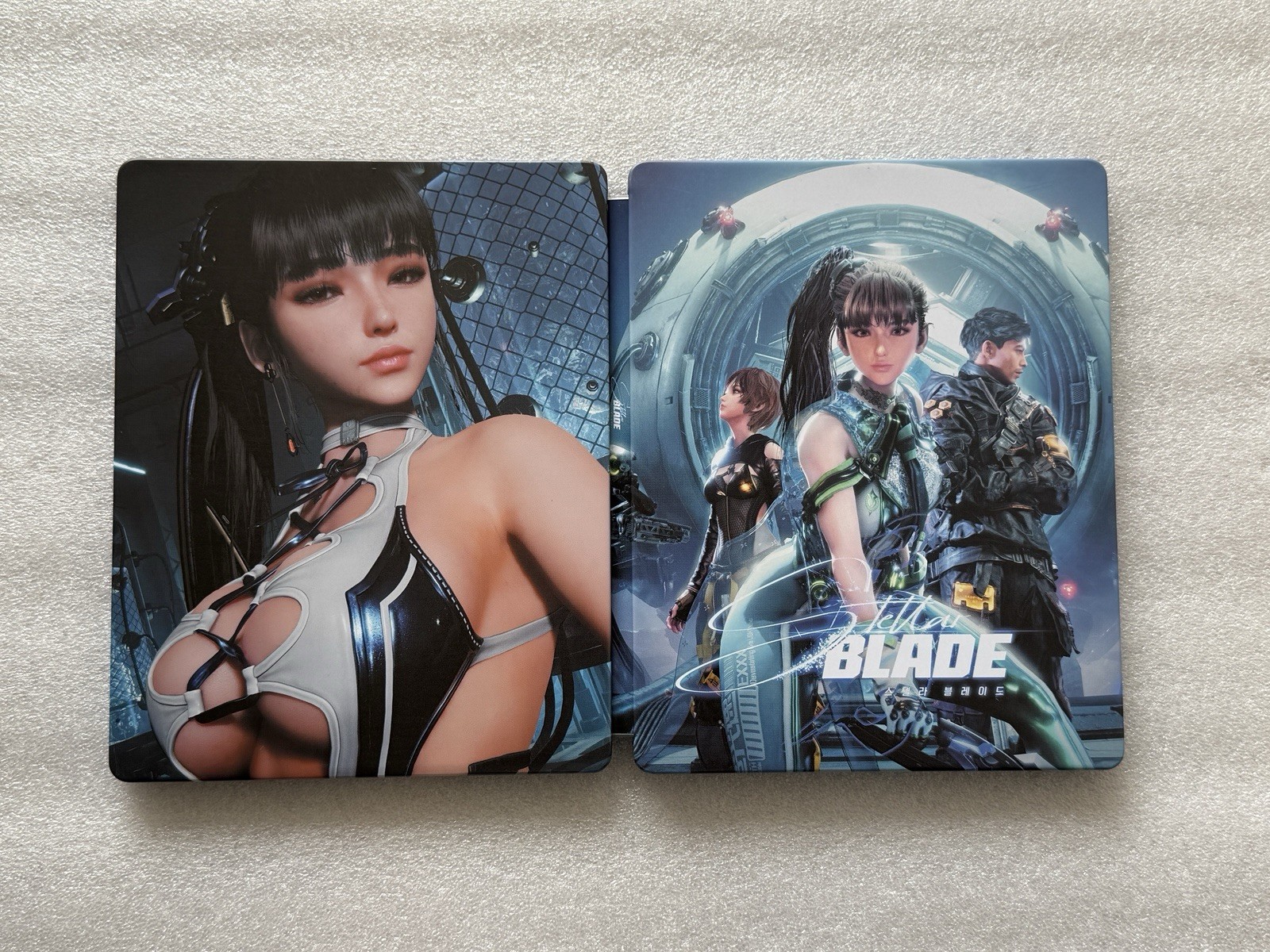 Stellar Blade Custom made G2 Steelbook/SteelUp Case PS4/PS5/Xbox, No Game