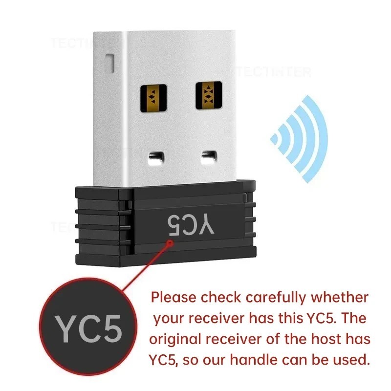 Wireless 2.4G Gamepad Controller USB Joystick for PC Android TV Game Box