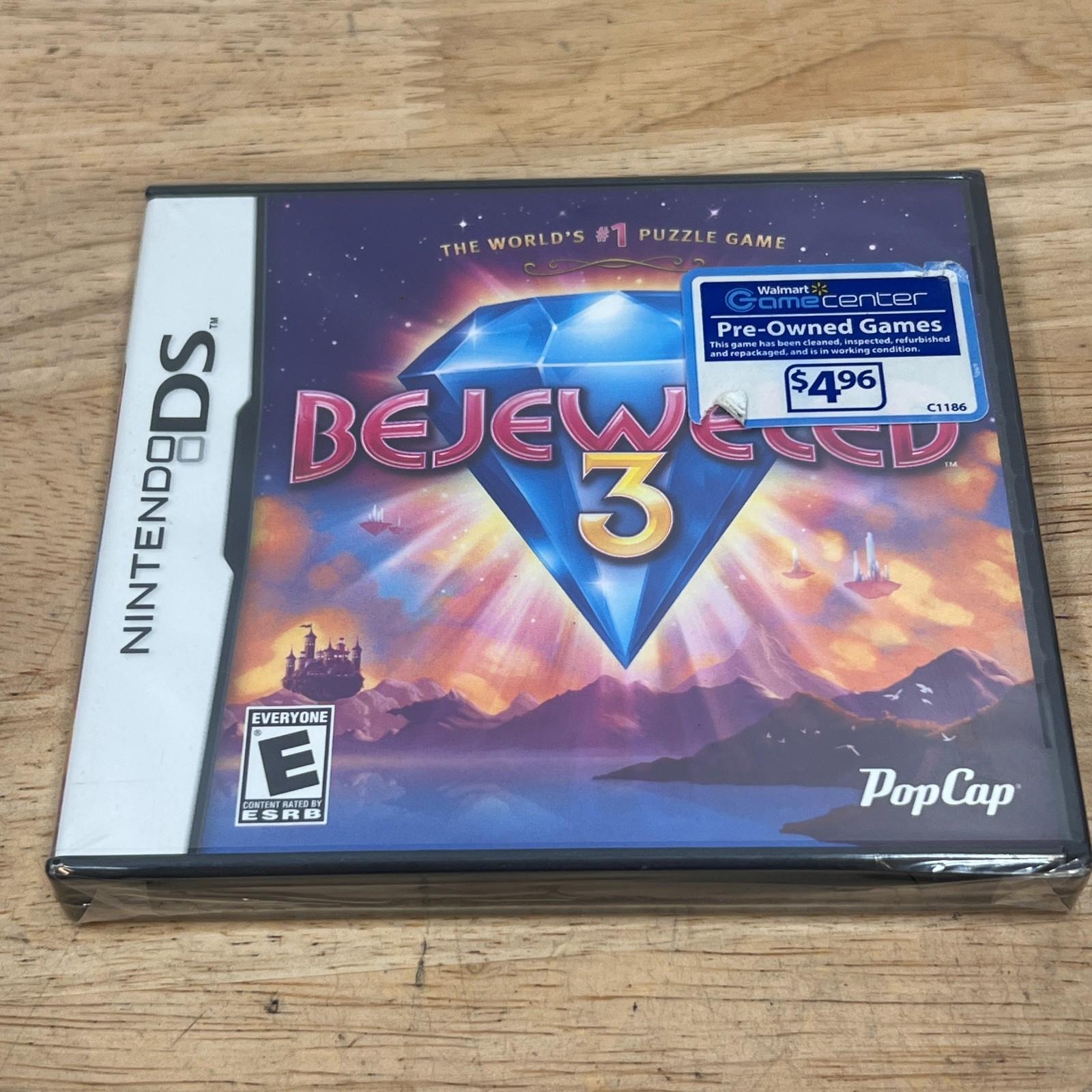 Bejeweled 3 Nintendo DS PopCap Puzzle Game Case CIB NDS Tested US Version