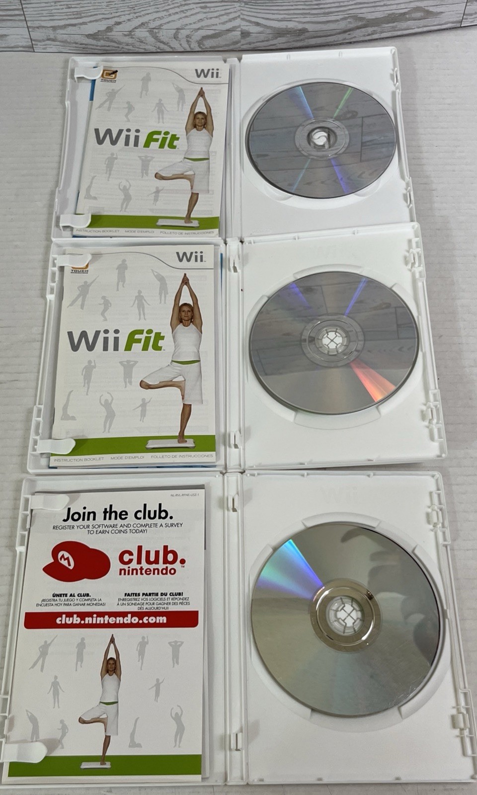 Lot of 8 Nintendo Wii Games Barbie Dora Wii Fit Plus Puzzle Deal or No Deal.